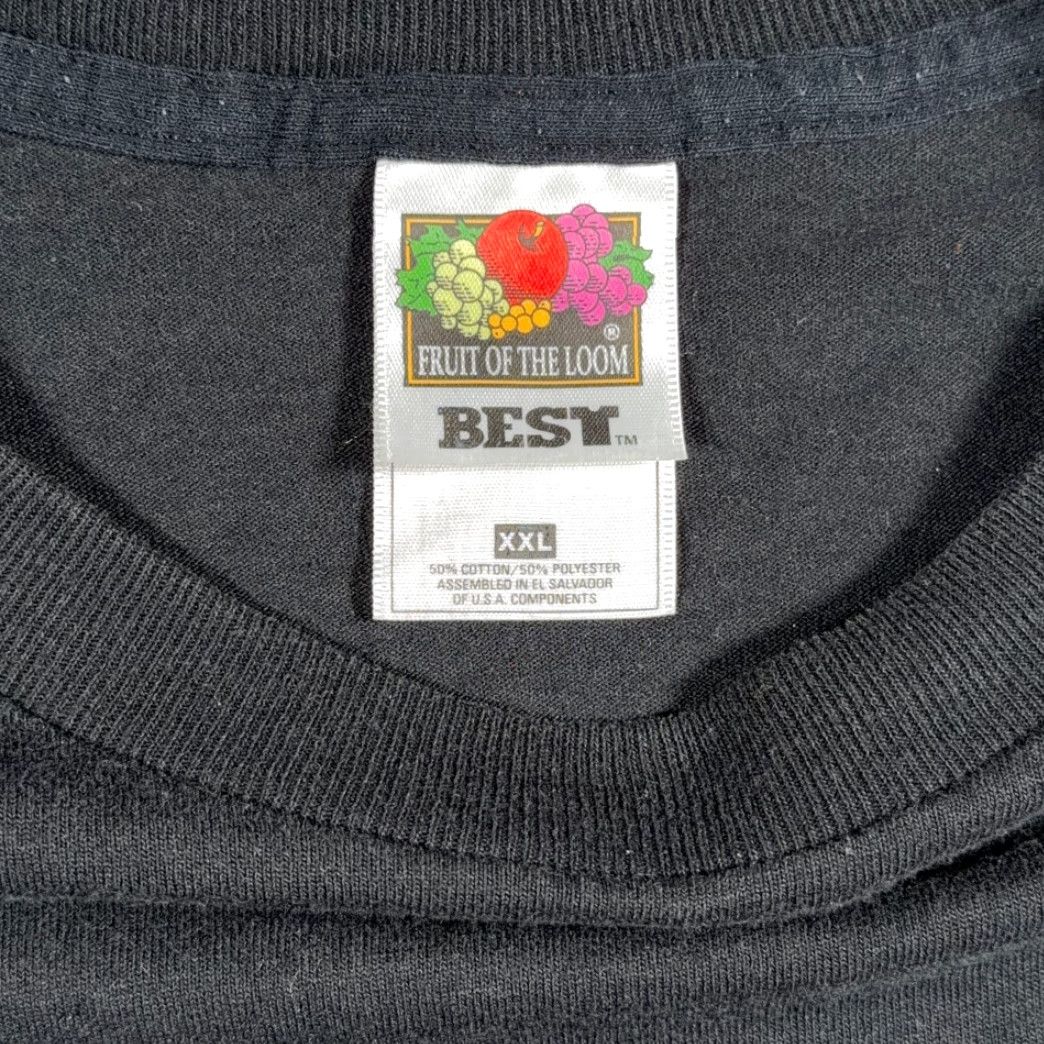Fruit Of The Loom Vintage Blaw Knox Shirt Adult 2XL Black PF-3200 Construction Road Work Y2K 90s Retro Logo Cotton Blend Men T-Shirt Size US XXL / EU 58 / 5 - 6 Thumbnail