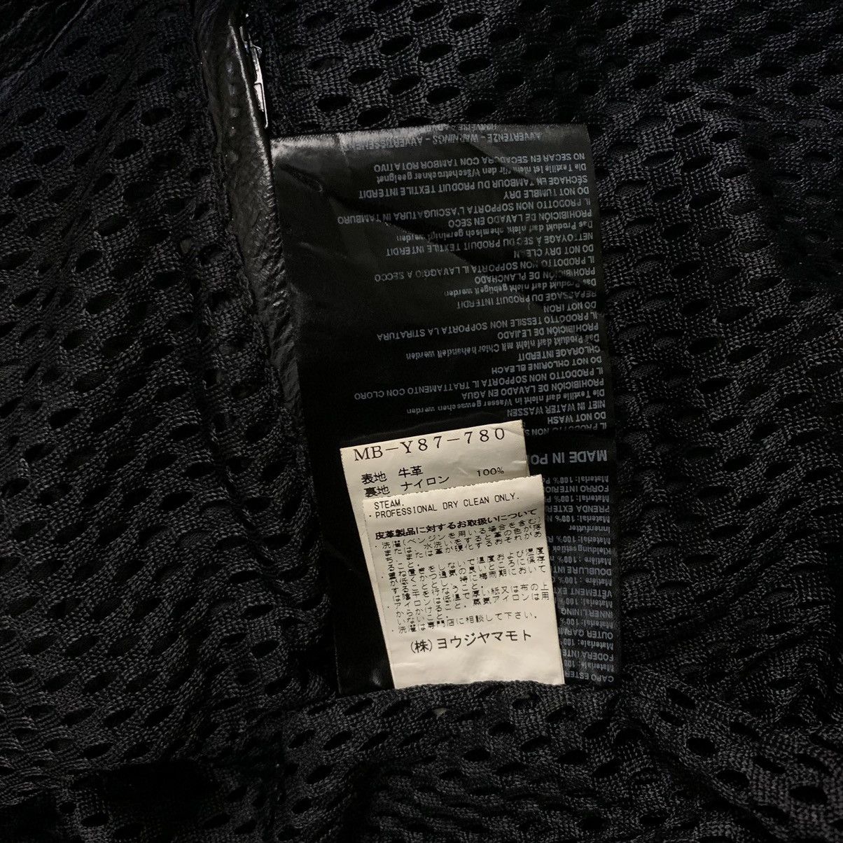 Dainese AW04/05 Yohji Yamamoto x Dainese - Moto Leather Jacket Size US S / EU 44-46 / 1 - 21 Thumbnail