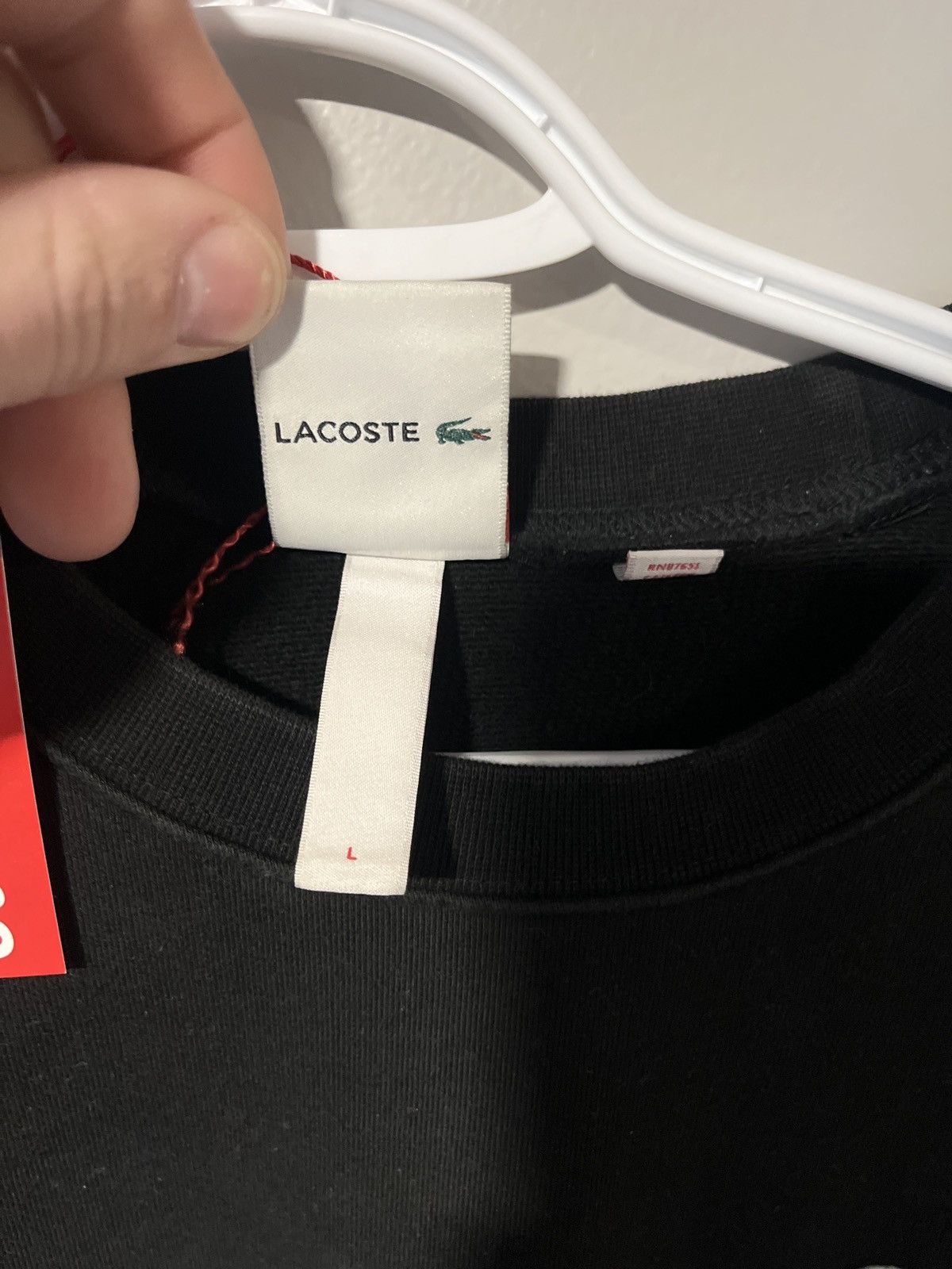 Lacoste × Supreme Surpeme x Lacoste sweatshirt Size US L / EU 52-54 / 3 - 8 Thumbnail