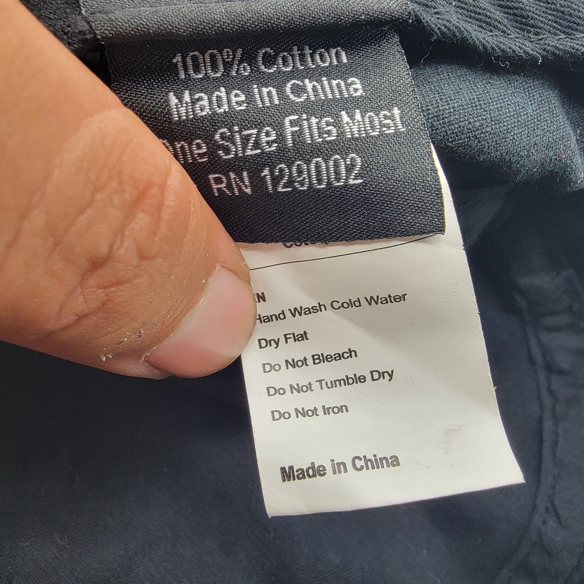 Other Chef Works Black Hat Cap Adjustable Work Wear Cooking Casual Size ONE SIZE - 6 Thumbnail