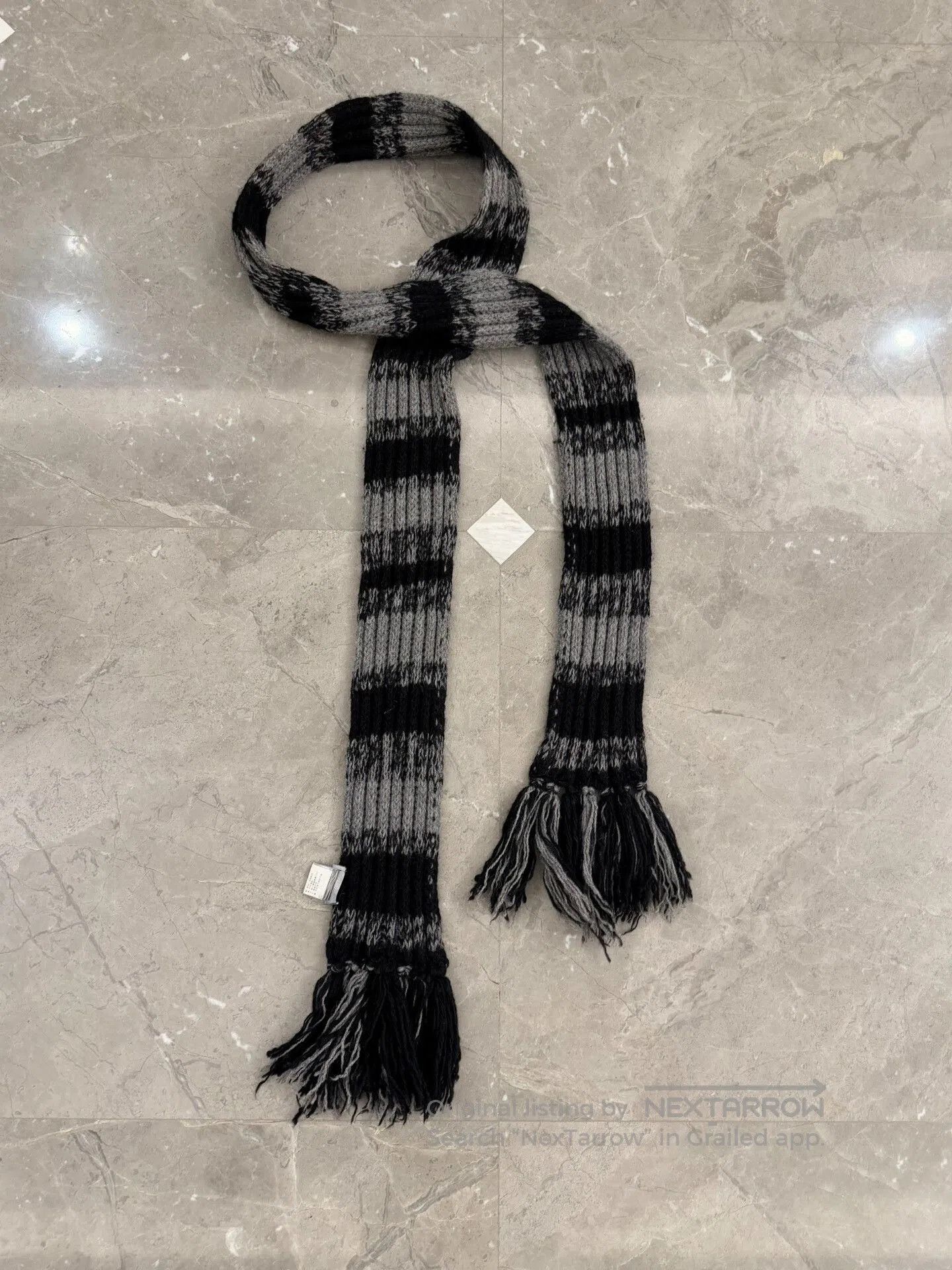 Dior Dior Homme Wool Fringe Scarf. Size ONE SIZE - 1 Thumbnail