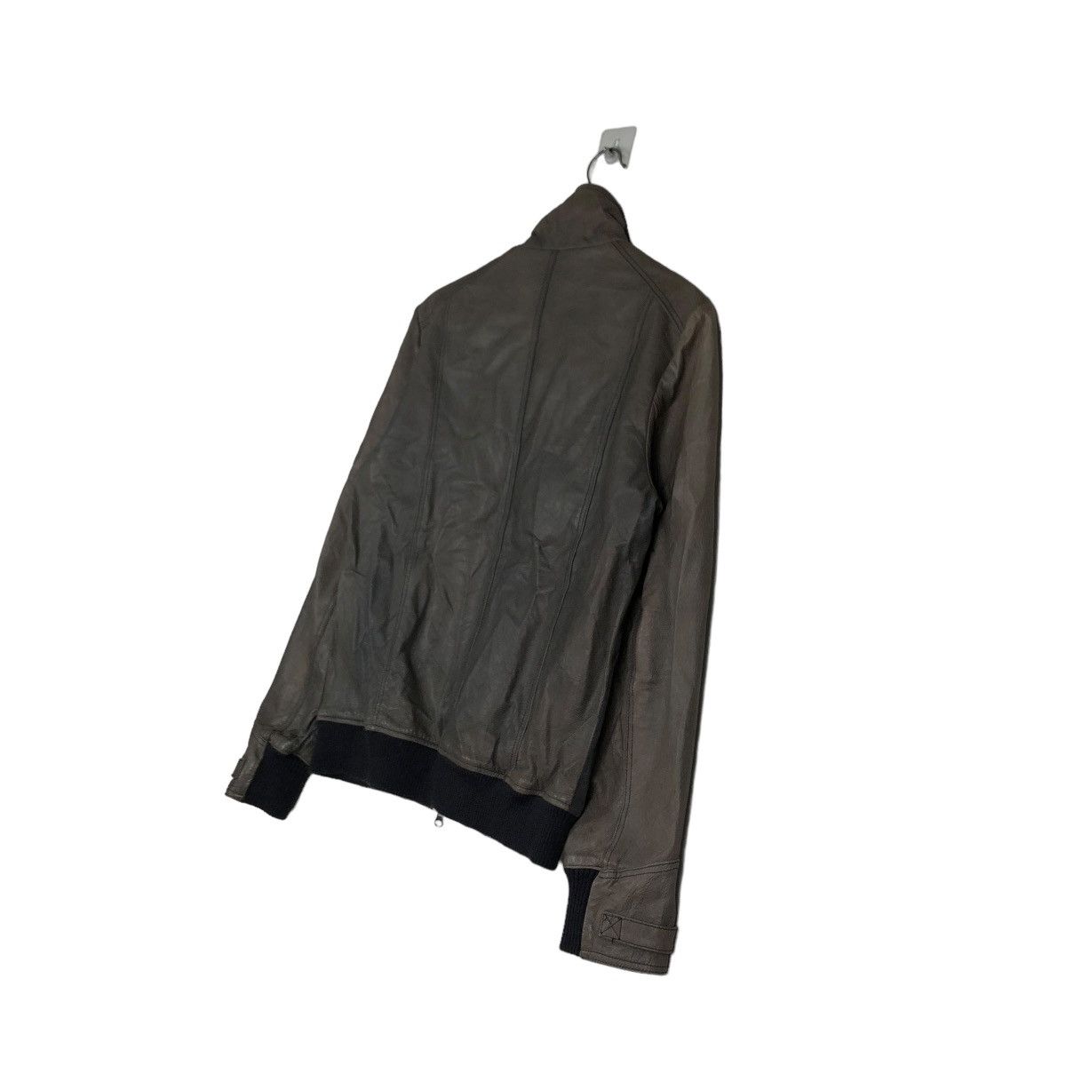 Japanese Brand 🔥VINTAGE CROPPED BIKER LEATHER JACKET PIGSKINS LIDAH JAPAN Size US S / EU 44-46 / 1 - 12 Thumbnail