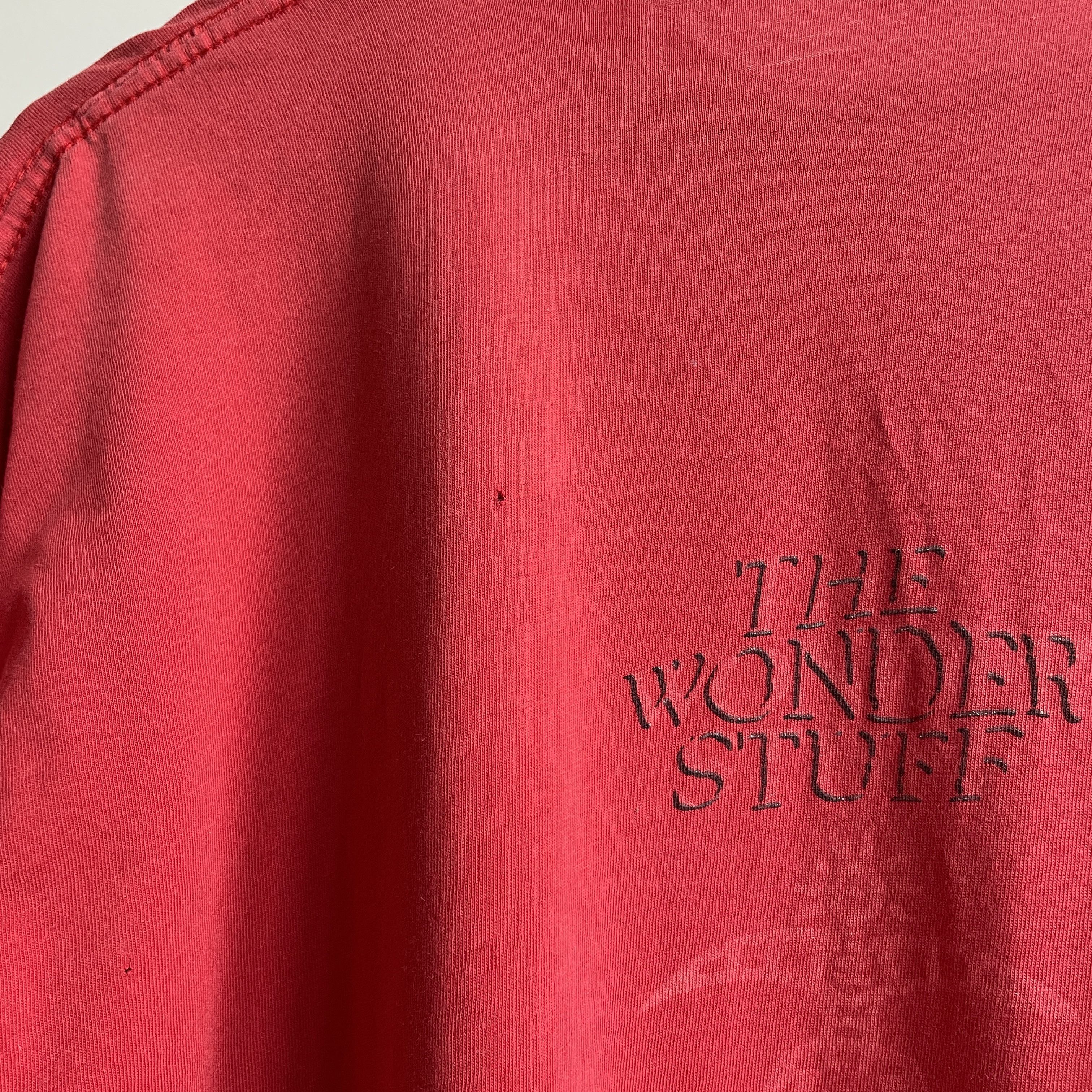 Band Tees The Wonder Stuff Idiot Under Construction 1994 Promo T-Shirt Size US XL / EU 56 / 4 - 18 Thumbnail