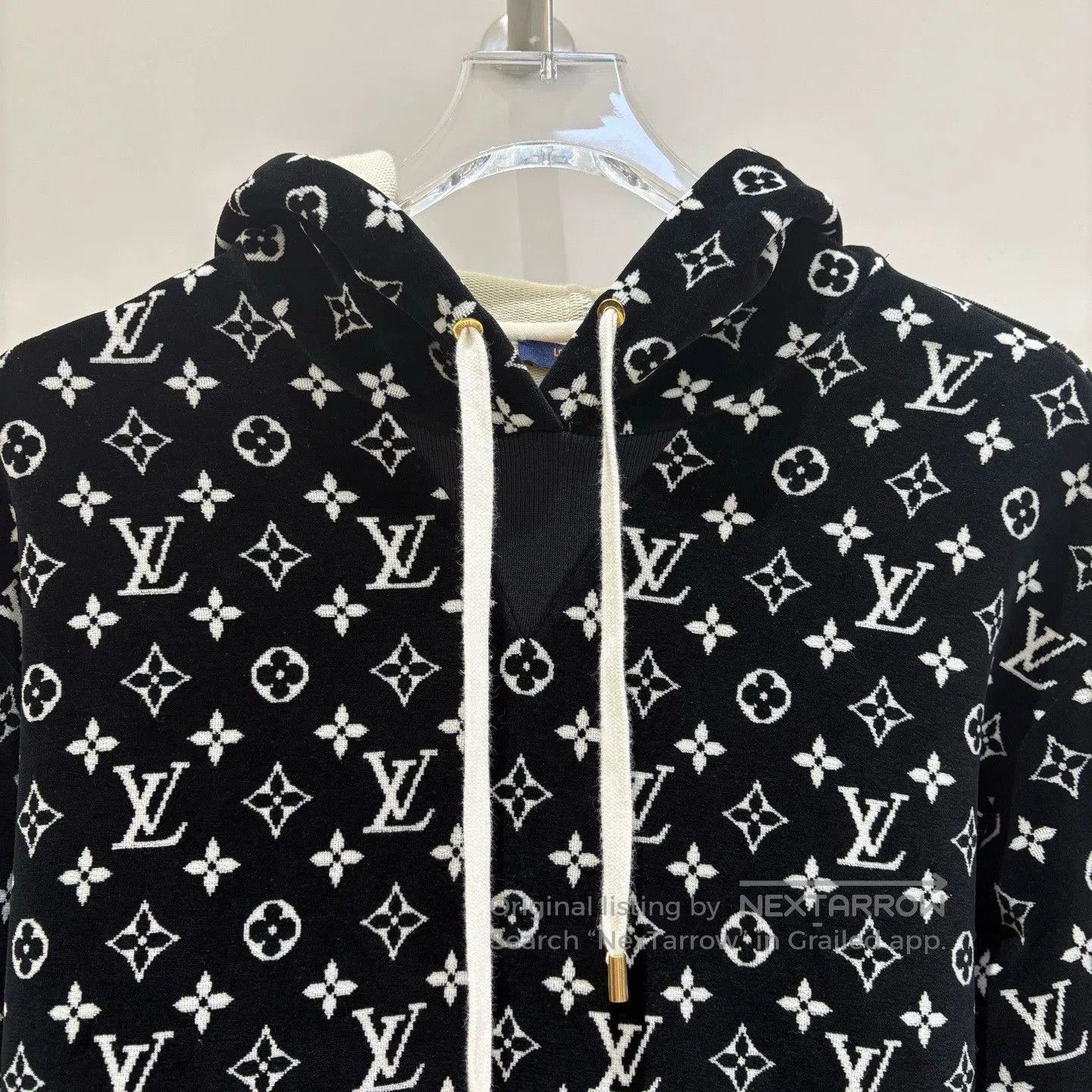 Louis Vuitton Louis Vuitton Monogram Velour Hoodie. Size US XS / EU 42 / 0 - 3 Thumbnail