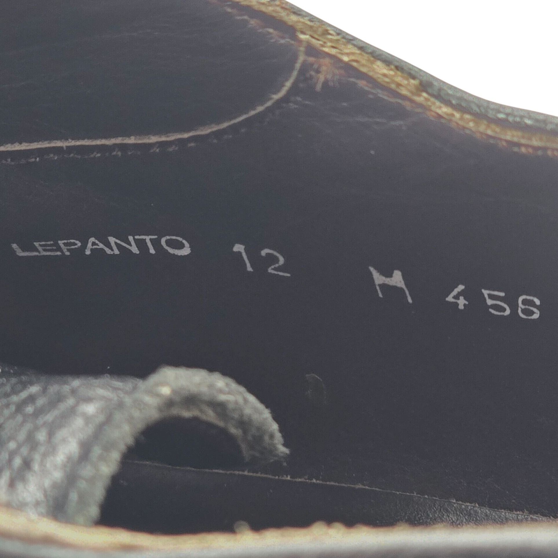 Mezlan Mezlan Black Textured Deerskin Dress Shoes Mens 12M Lepanto Size US 12 / EU 45 - 7 Thumbnail