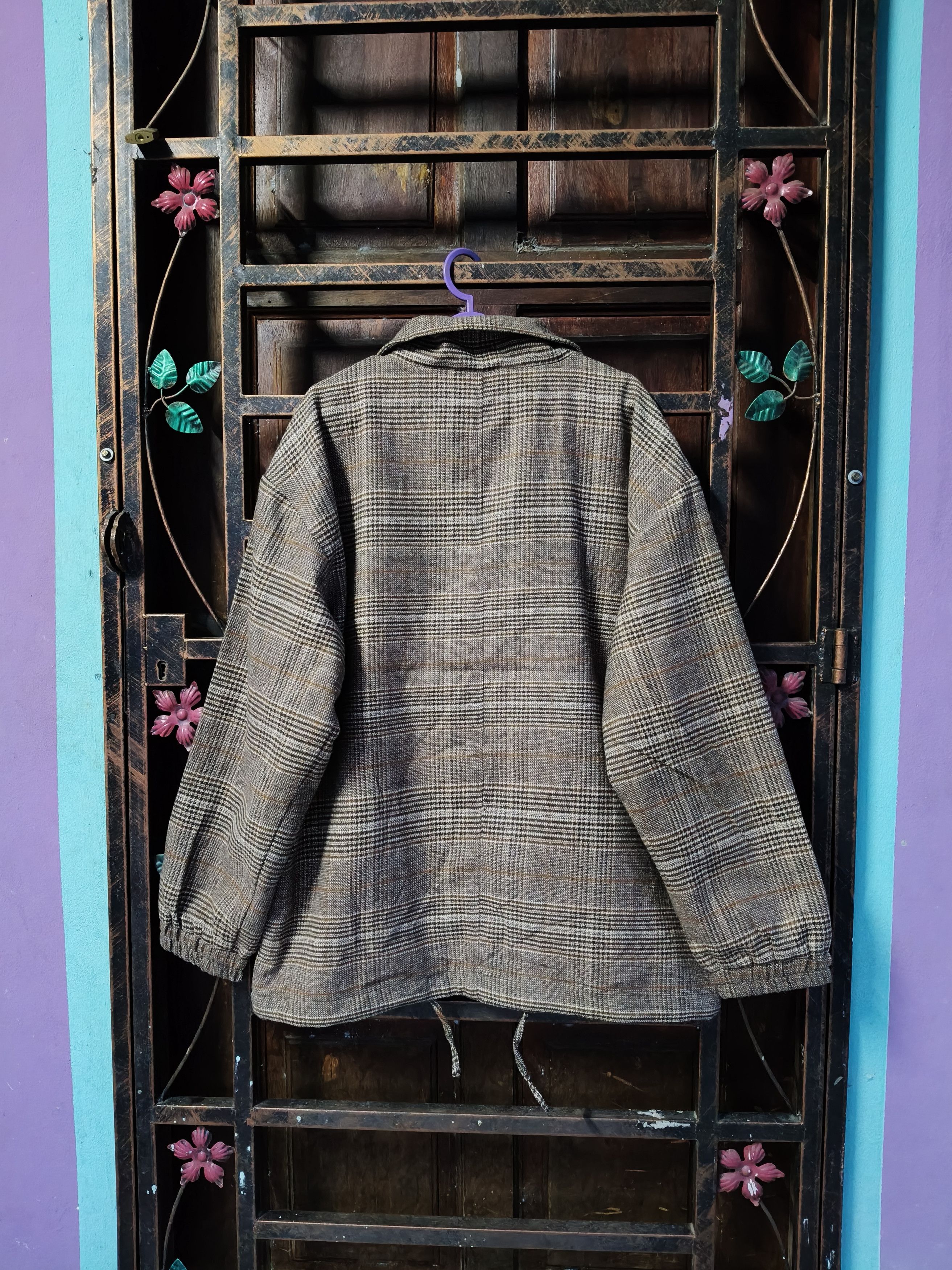 Kangol Kangol Button Up Flannel Jacket Size US L / EU 52-54 / 3 - 2 Thumbnail
