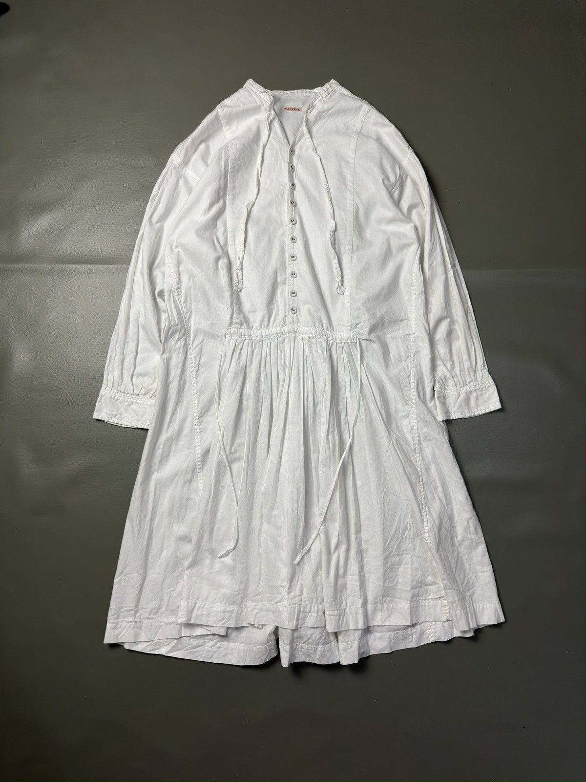 Kapital Kapital white dress Size L / US 10 / IT 46 - 1 Thumbnail