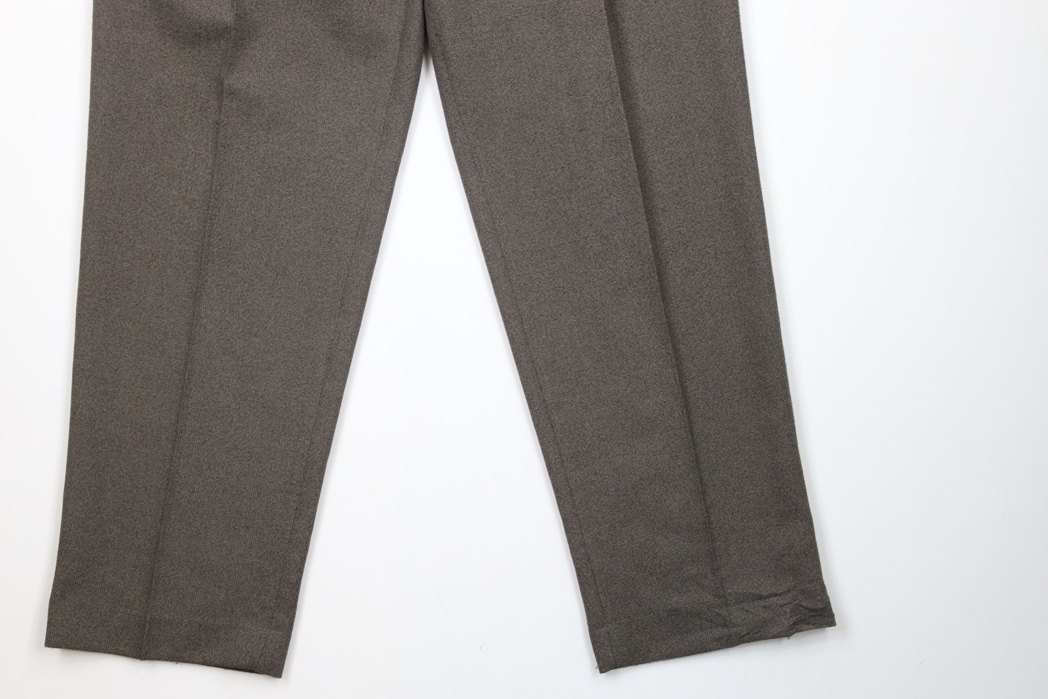 Vintage Vintage 90s Streetwear Wide Leg Chino Pants Brown USA Size US 34 / EU 50 - 4 Thumbnail
