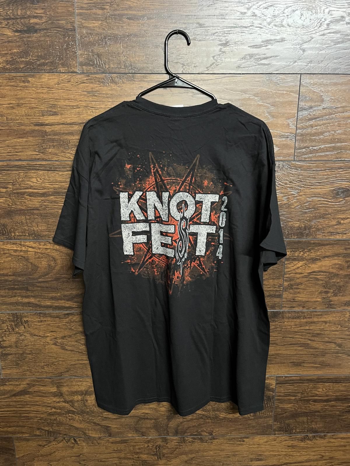 Designer Slipknot T-shirt Knotfest 2014 Masked Goat Tee 2XL Size US XXL / EU 58 / 5 - 2 Thumbnail
