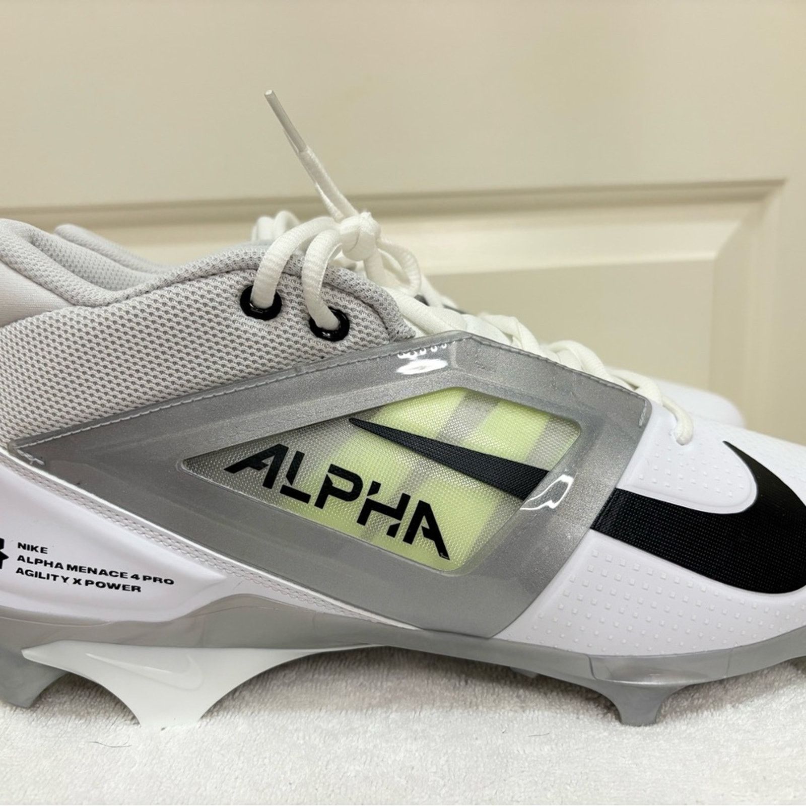 Nike Nike Alpha Menace 4 Pro Football Cleats- Men’s Size 13 Size US 13 / EU 46 - 6 Thumbnail