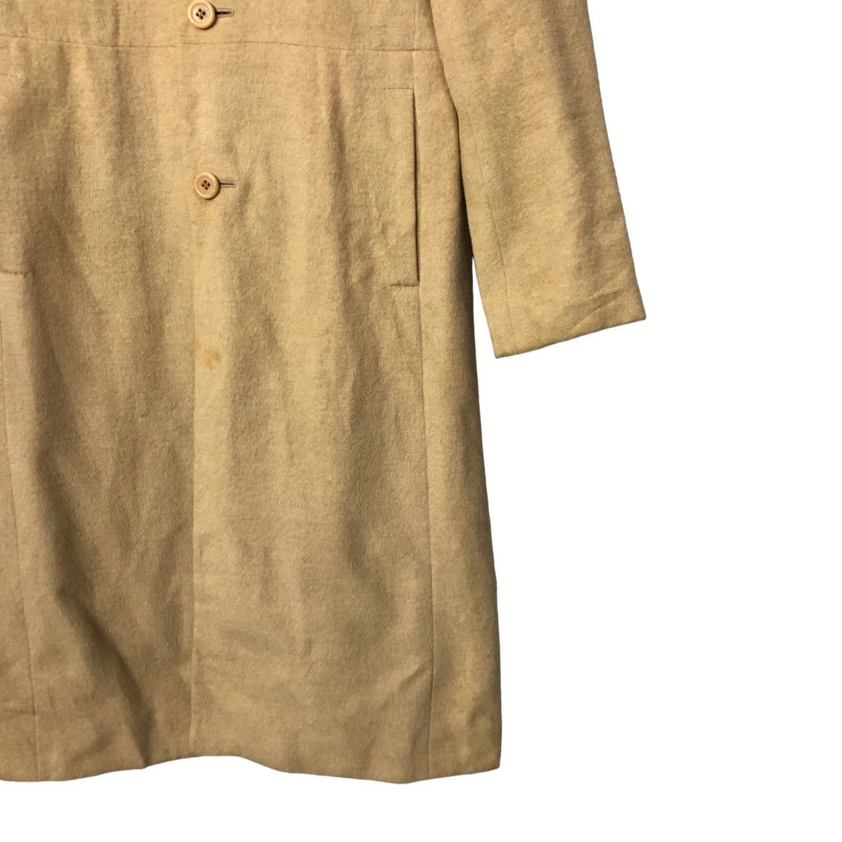Japanese Brand × Y's × Yohji Yamamoto Vintage Ined By Yohji Yamamoto Button Ups Long Coat Size US S / EU 44-46 / 1 - 2 Thumbnail