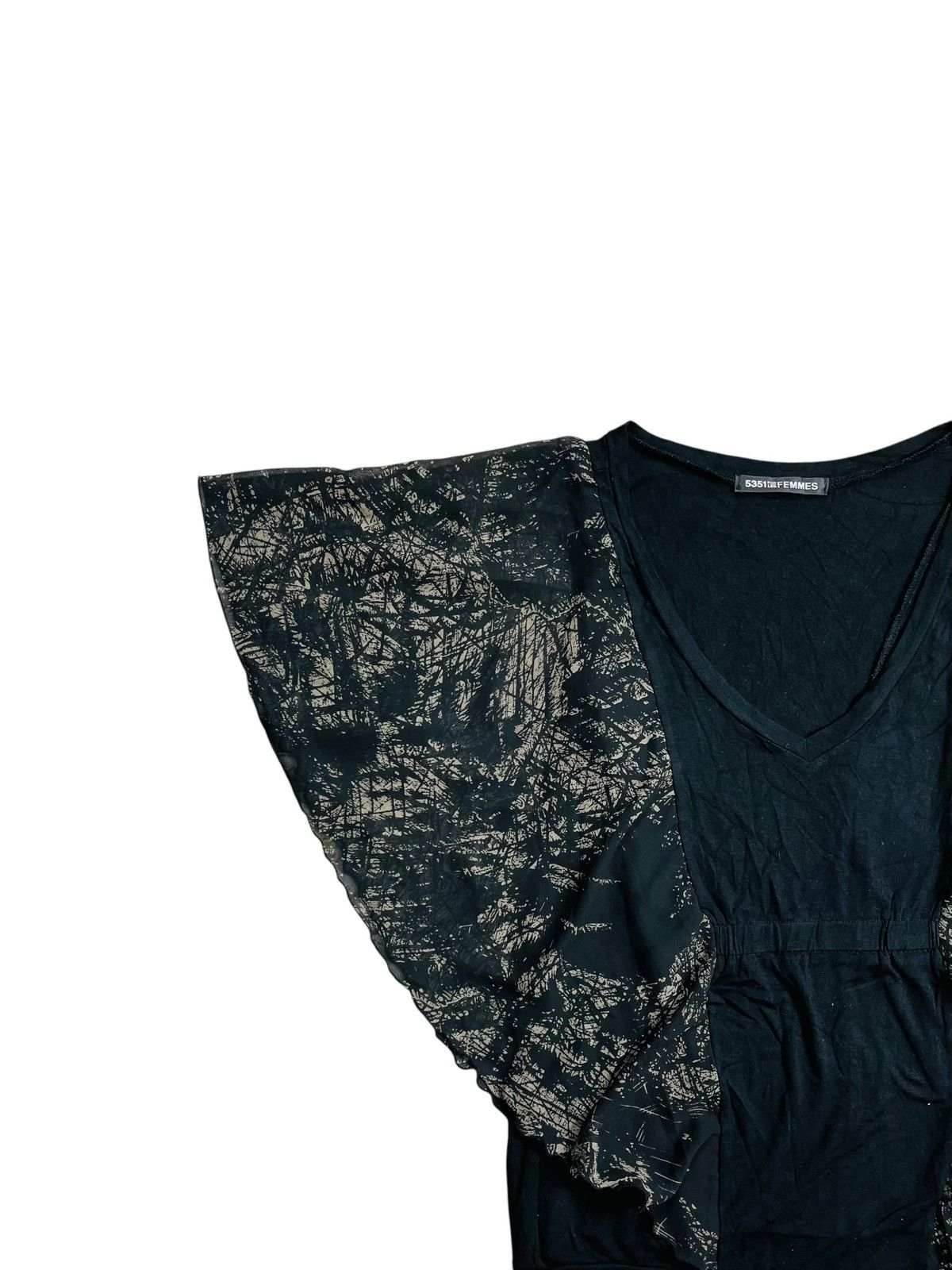 14th Addiction × 5351 POUR LES HOMMES × KMRii 5451 Pourless Femme - Butterfly Top Size M / US 6-8 / IT 42-44 - 5 Thumbnail