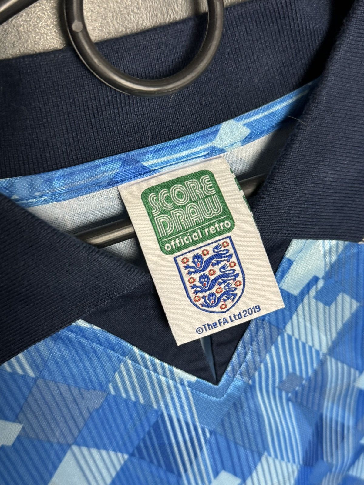 Other England National Team 90/92 Third Football Jersey T-Shirt Size US M / EU 48-50 / 2 - 6 Thumbnail