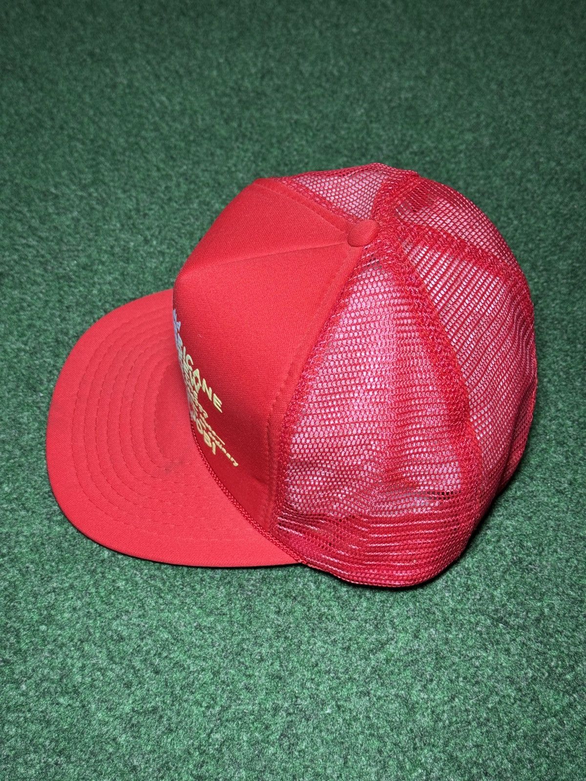 Vintage Hurricane Andrew Vintage 90s Blowjob Snapback Trucker Hat Size ONE SIZE - 4 Thumbnail