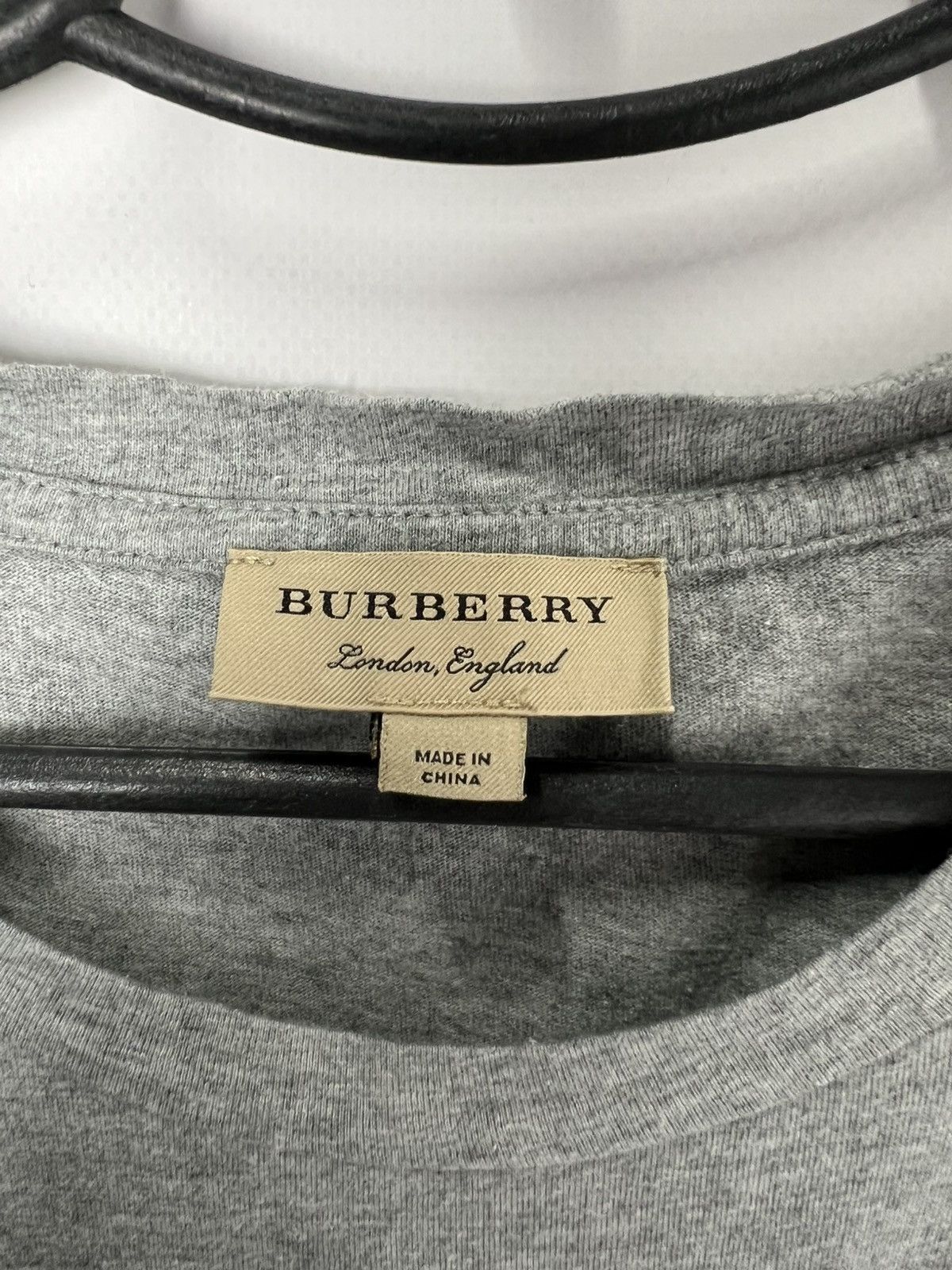 Burberry Vintage streetwear luxury y2k Burberry Big Logo Tee Shirt Size US XL / EU 56 / 4 - 3 Thumbnail