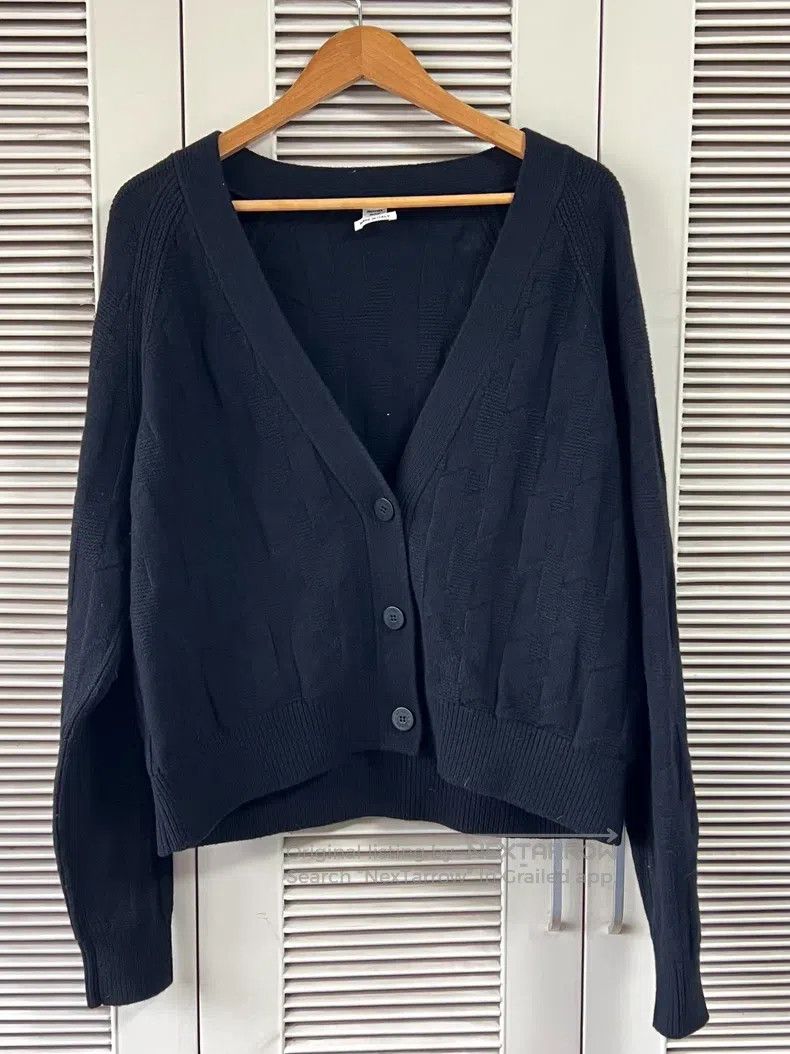 Hermes Black knitted cardigan