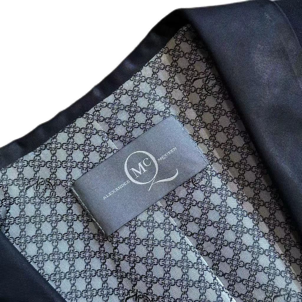 Alexander McQueen Alexander McQueen Peak Lapel Waist-Cinched Suit 38 Size XS / US 0-2 / IT 36-38 - 3 Thumbnail