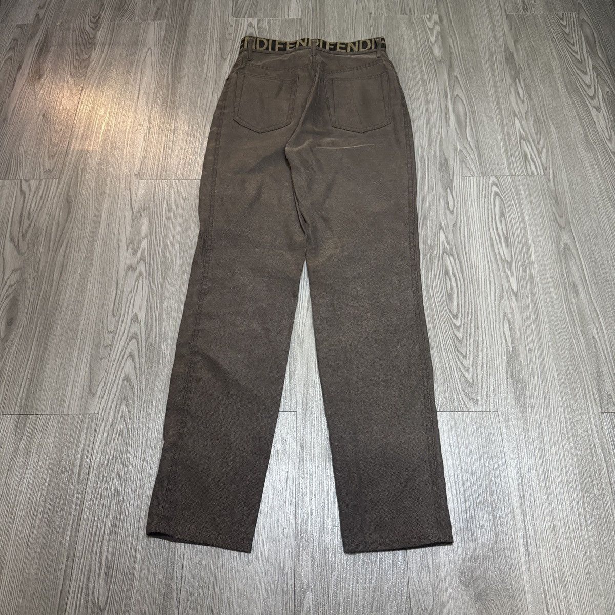 Fendi Fendi Taped Belt Pants Size 26" / US 2 / IT 38 - 9 Thumbnail