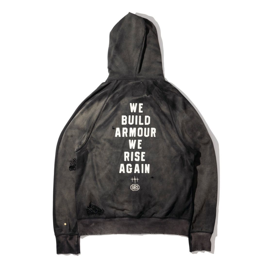 Other GRS X NAG SUN FADED LIGHTWEIGHT DESTROYED ZIP-UP HOODIE Size US XL / EU 56 / 4 - 10 Thumbnail