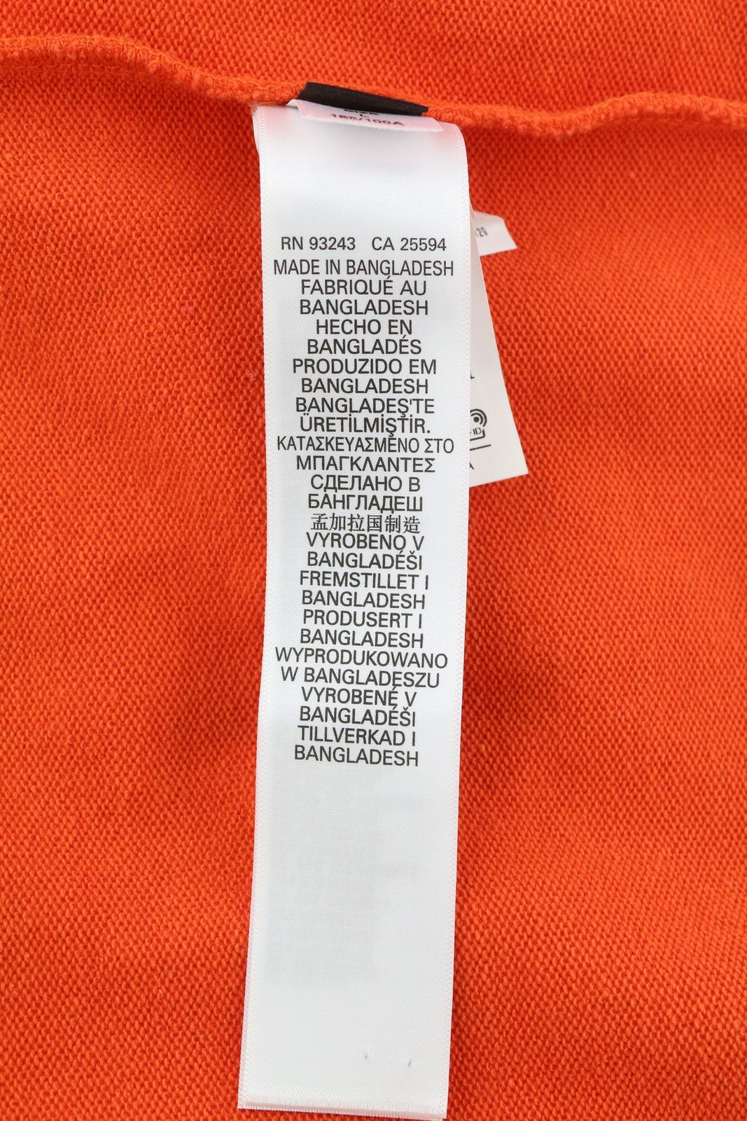 Diesel S-GIRK-HOOD-K12 L Orange Logo Hoodie 41034 Size US L / EU 52-54 / 3 - 6 Thumbnail