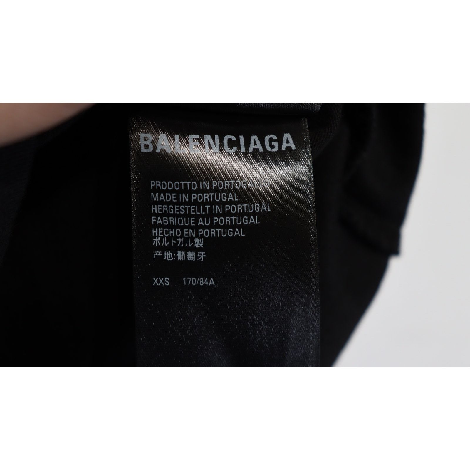 Balenciaga o1rshd1 Hulk Vintage Jersey T-Shirt Regular Fit in Black Size US XXS / EU 40 - 10 Thumbnail