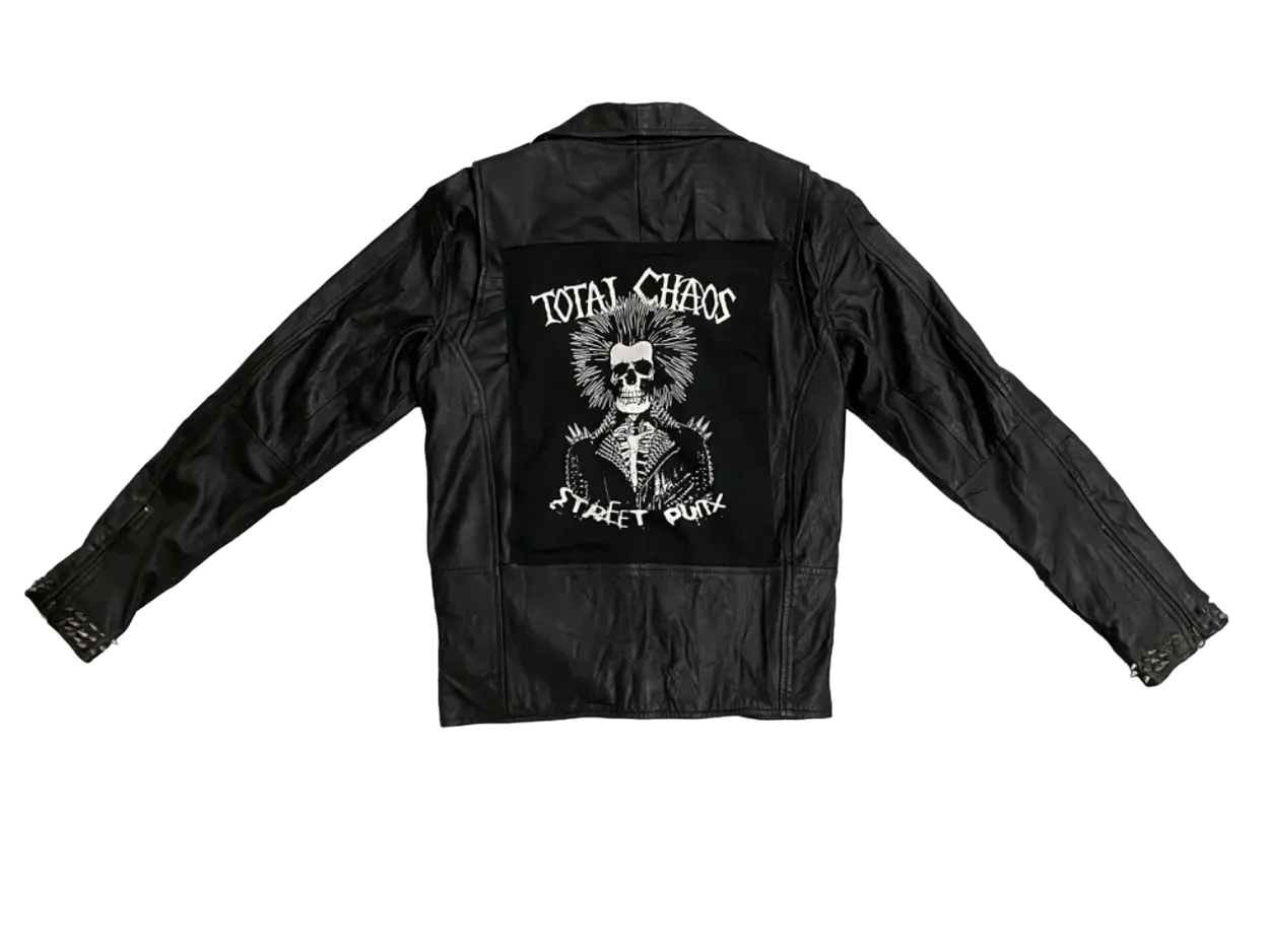Japanese Brand 1 to 1 Street Punks Leather Studded Spike Jacket Size US M / EU 48-50 / 2 - 5 Thumbnail