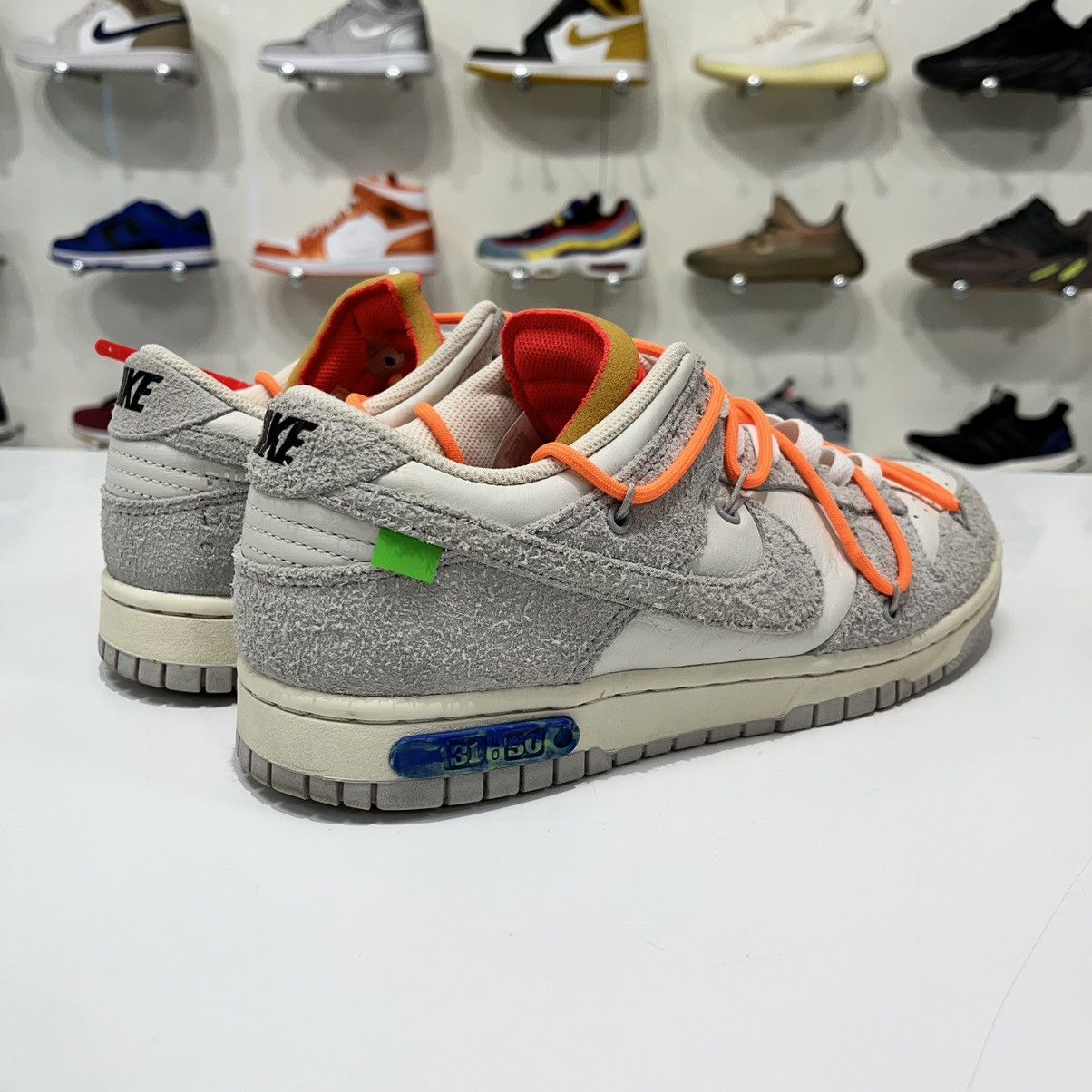 Nike × Off-White Nike Dunk Low x Off White Lot 31 Size US 8.5 / EU 41-42 - 5 Thumbnail