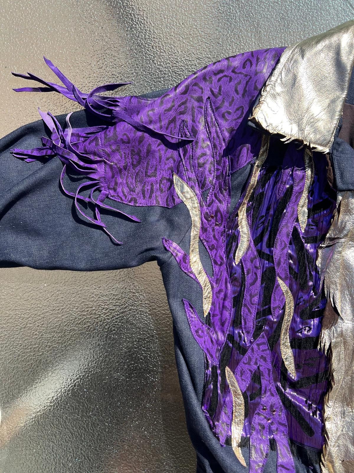 Other 1980s “Sellerof Purple” designer coat by Jody Lindsey Size M / US 6-8 / IT 42-44 - 5 Thumbnail