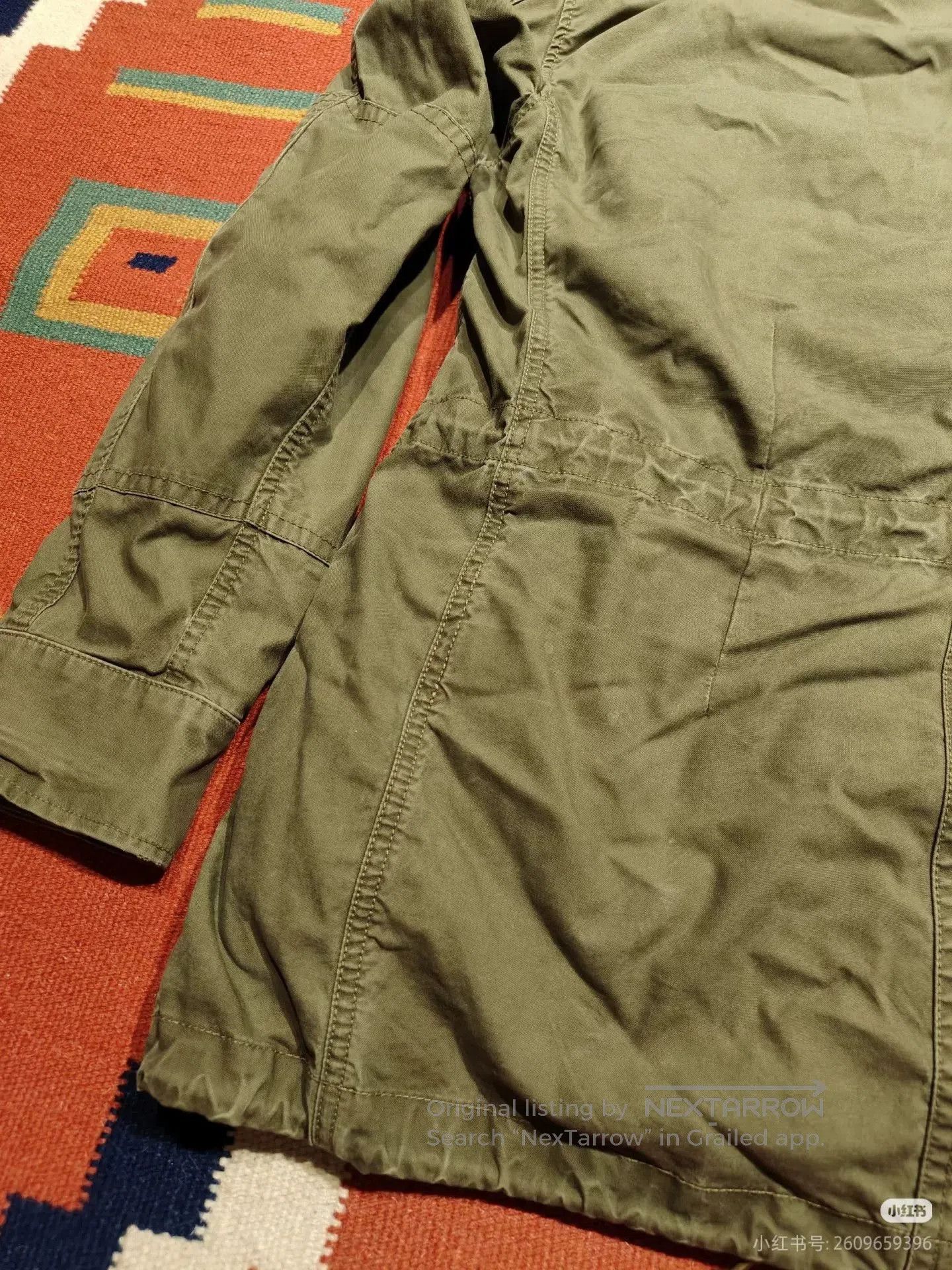 RRL Ralph Lauren Heavy Military Mountain Jacket. Size US M / EU 48-50 / 2 - 8 Thumbnail
