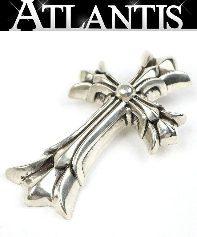 Chrome Hearts CHROME HEARTS RS3 CROSS PENDANT SILVER | Grailed