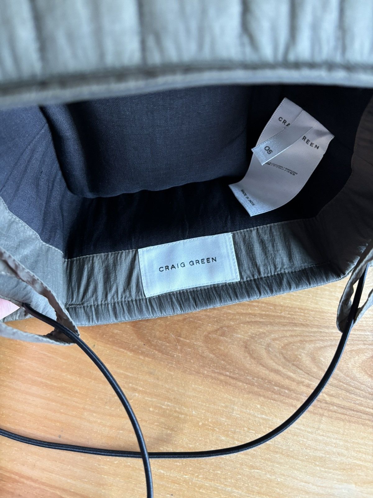 Craig Green Craig Green Quilted Box Hat AW21 Size ONE SIZE - 4 Thumbnail