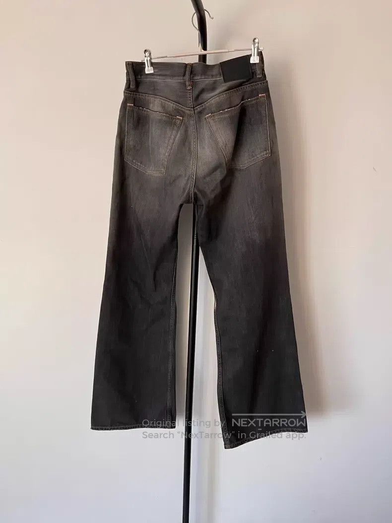 Acne Studios Acne Studios 1981 Washed Low Rise Wide Leg Design Jeans Size US 27 - 2 Thumbnail