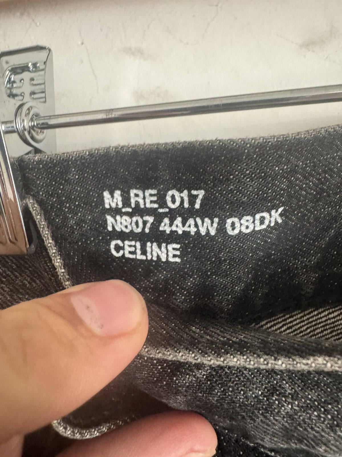 Celine Kurt Denim RE_017 Size US 30 / EU 46 - 2 Thumbnail