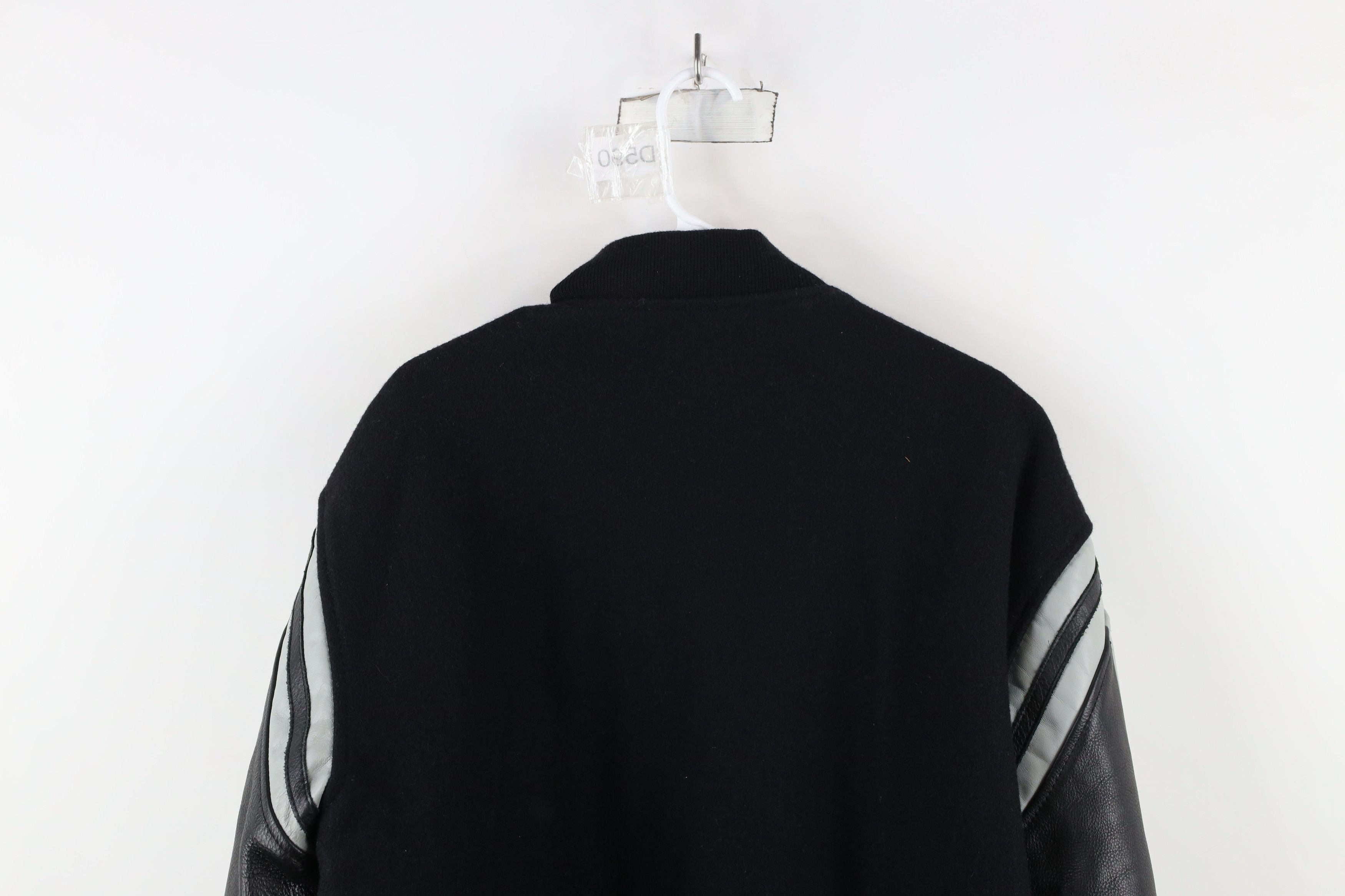 Vintage Vintage 90s United Auto Wool Leather Varsity Jacket USA Size US XL / EU 56 / 4 - 14 Thumbnail