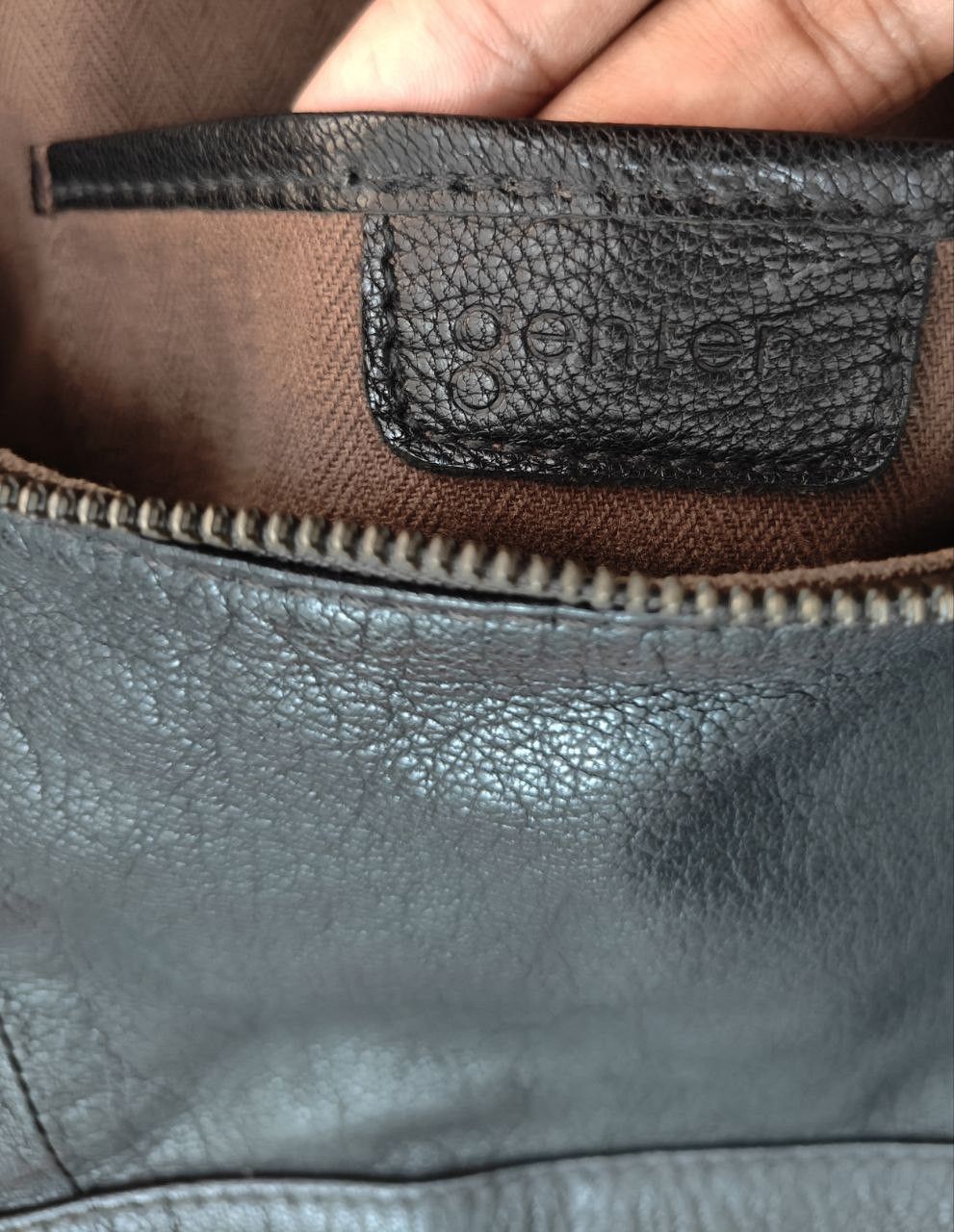 Japanese Brand Japan Genten Leather Backpack Size ONE SIZE - 10 Thumbnail