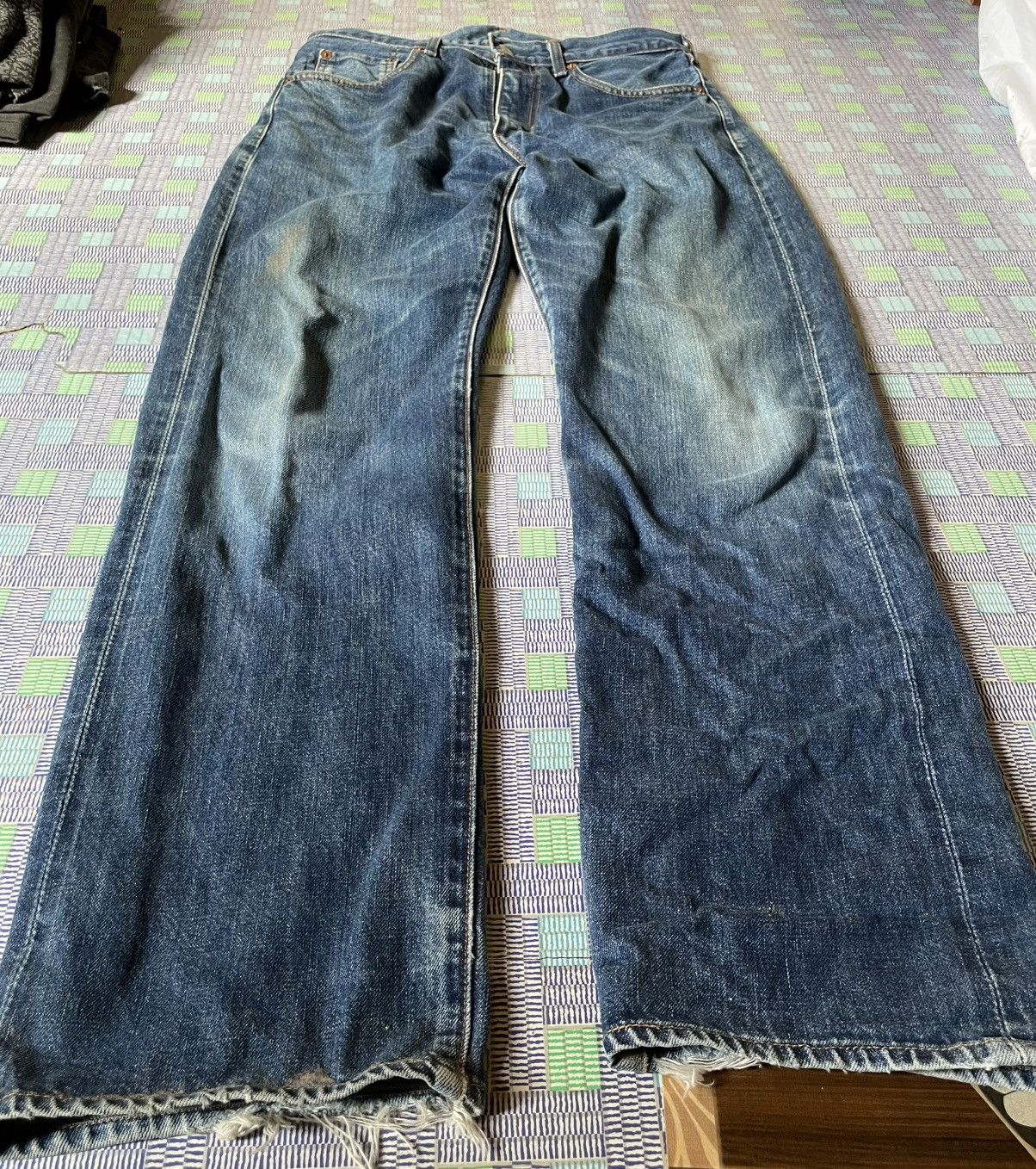 Japanese Brand × Levi's × Salvage SELVEDGE LEVIS BIG E JAPAN VINTAGE Size US 31 - 2 Thumbnail