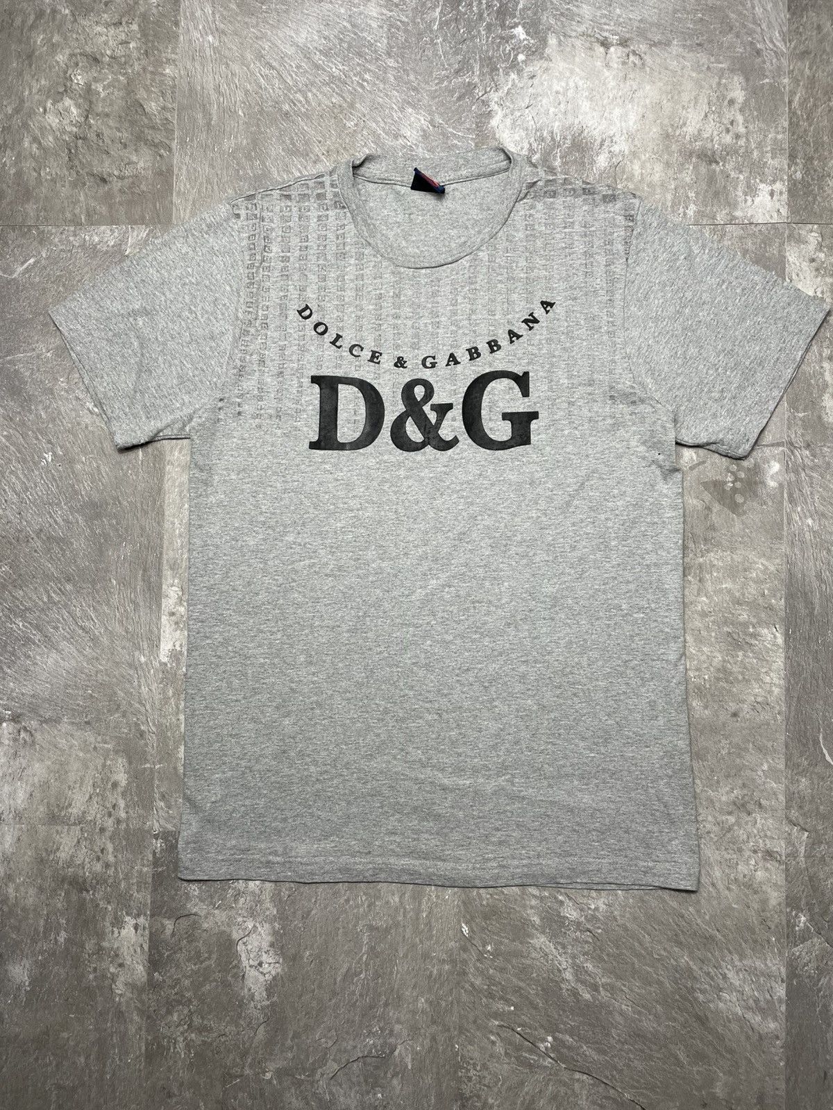 Dolce & Gabbana Vintage Dolce Gabbana Big Logo Hype Y2k T Shirt Luxury 90s Size US S / EU 44-46 / 1 - 1 Thumbnail