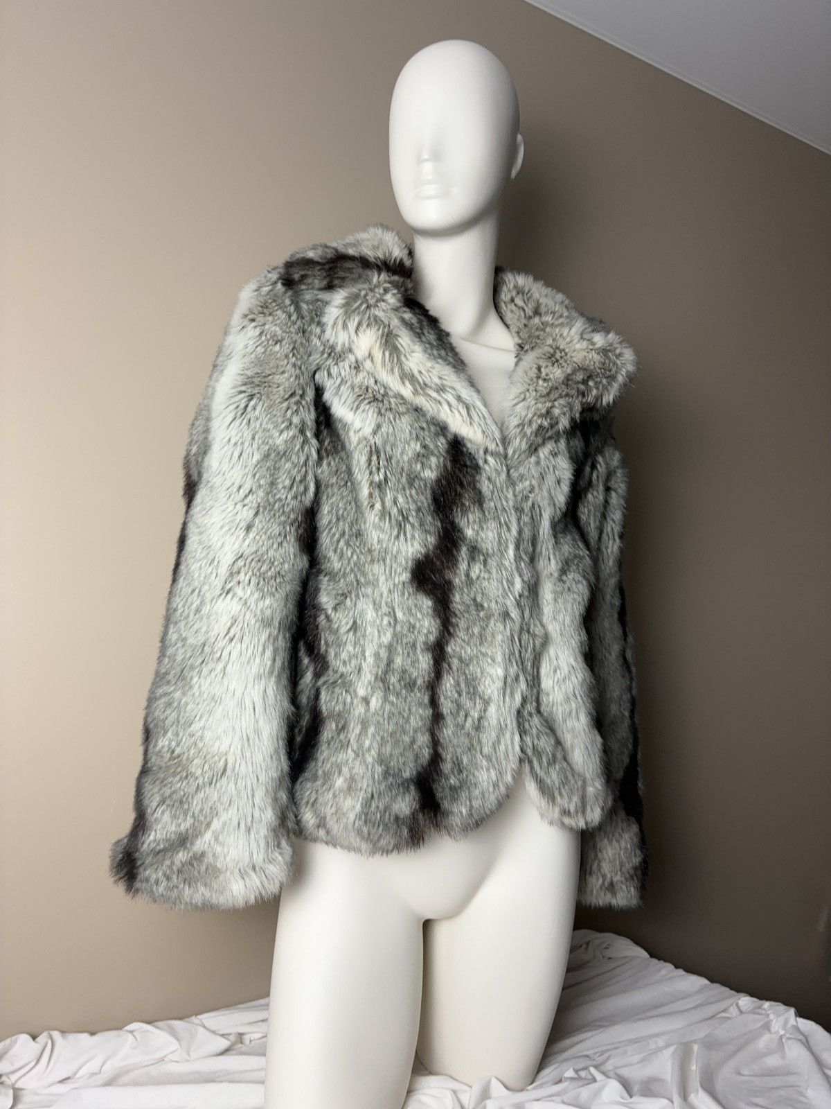 Vintage Vintage amazing faux fur coat fluffy opium coat Size L / US 10 / IT 46 - 6 Thumbnail