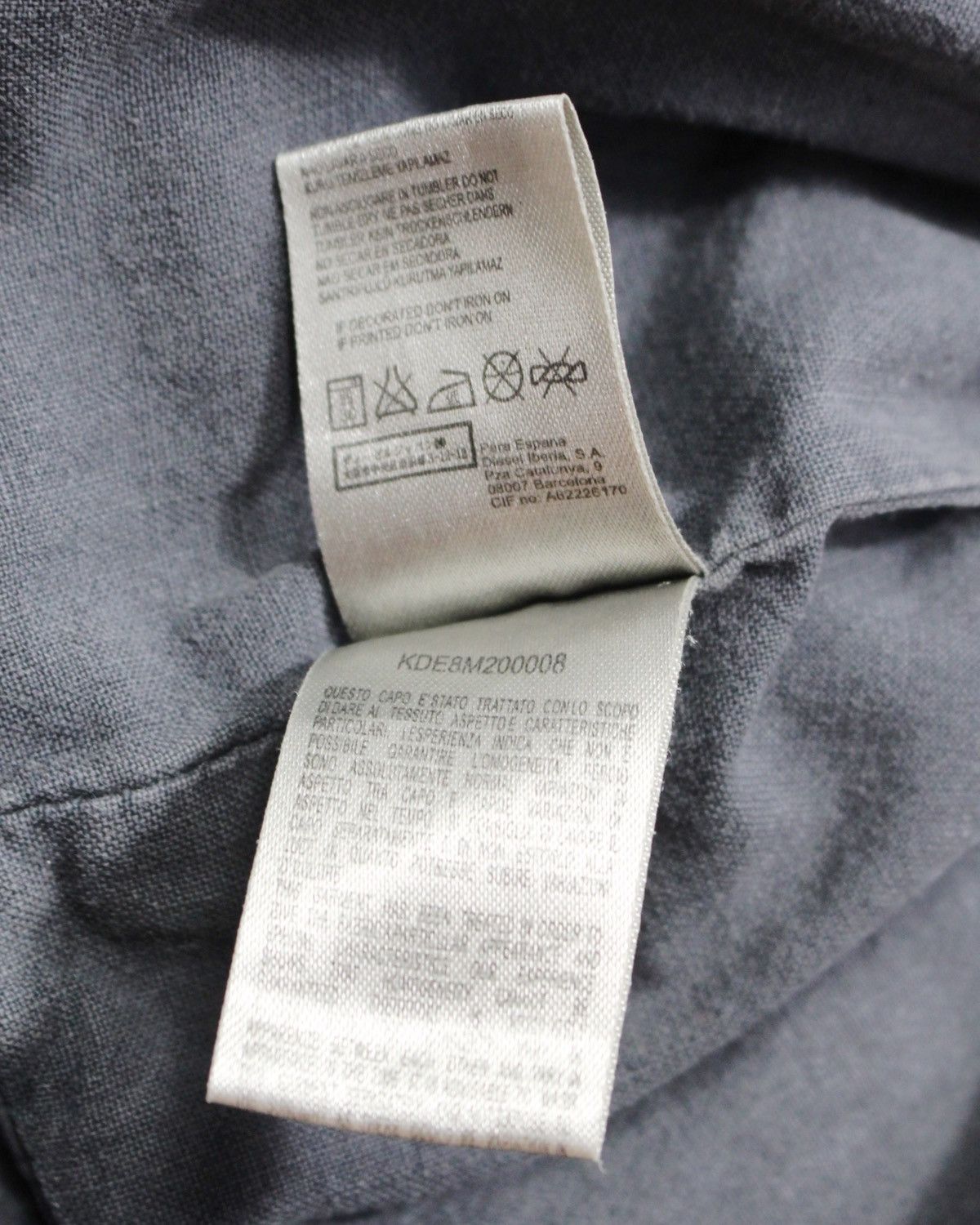 Diesel 2000S DIESEL ONLY THE BRAVE JACKET Size US L / EU 52-54 / 3 - 16 Thumbnail