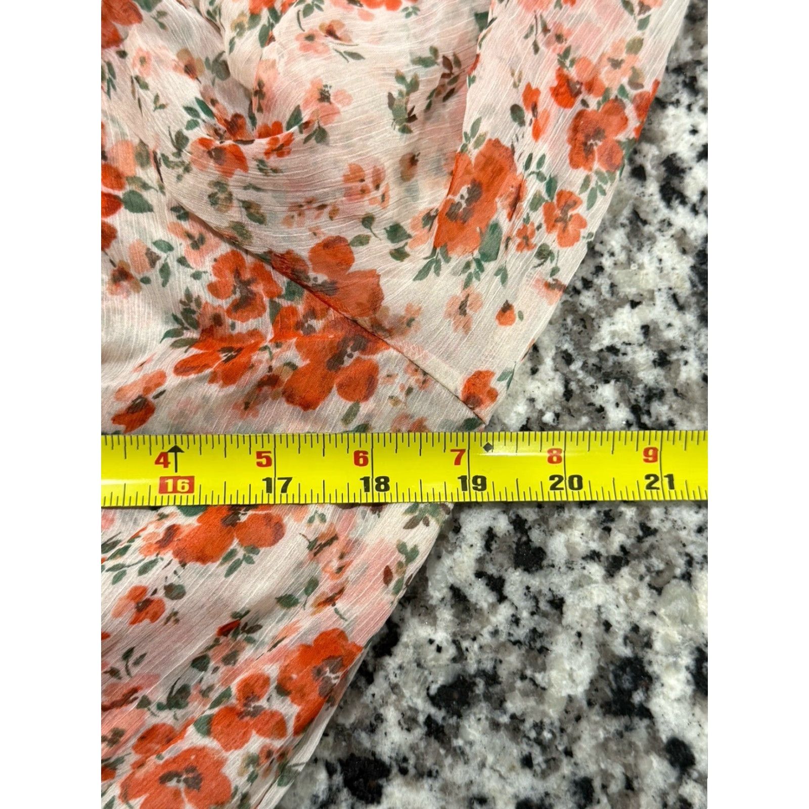 MISA Los Angeles Misa Los Angeles Floral Poppy Popover Ruffle Mini Dress Women Large Multicolor Made In USA Size L / US 10 / IT 46 - 6 Thumbnail