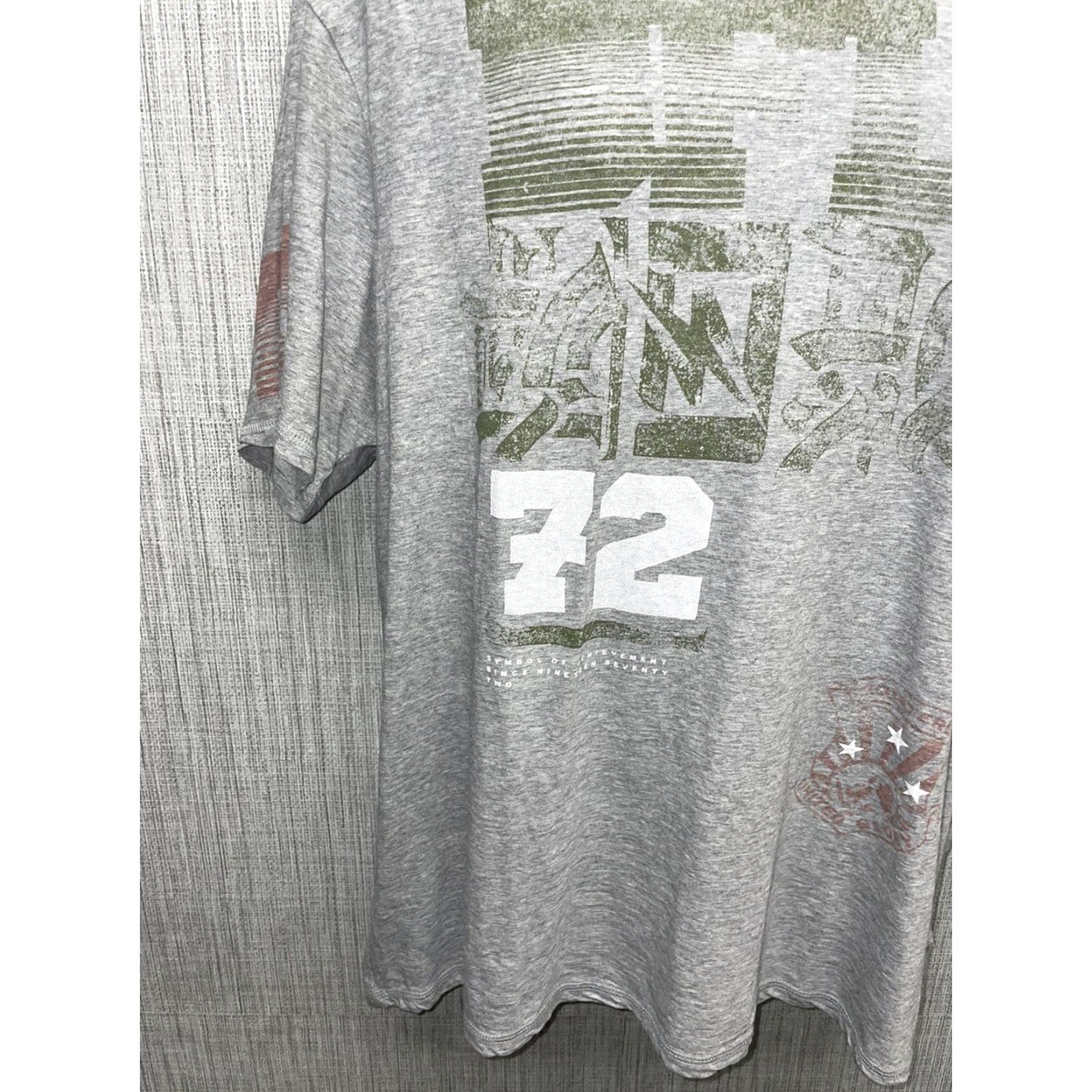 Buffalo David Bitton BUFFALO DAVID BITTON Tonzo Graphic T-Shirt Mens 2XL Gray Mens Size US XXL / EU 58 / 5 - 3 Thumbnail