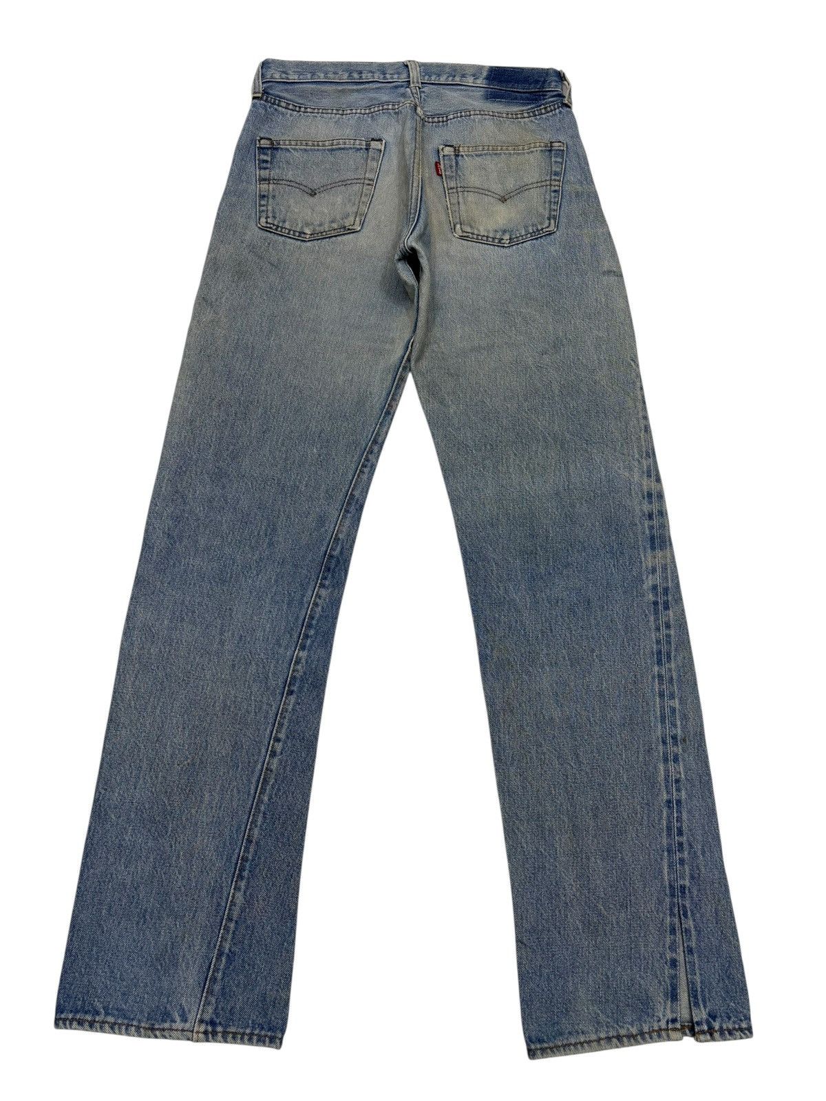 Kapital Vintage Levis 501 Selvedge release hem Distressed Denim Jean Size US 31 - 4 Thumbnail