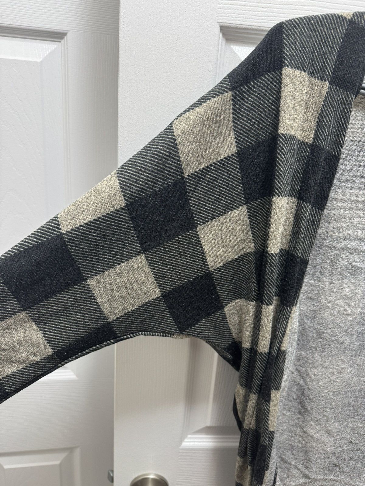 Flannel × Vintage Eclipse Flannel Cardigan 3/4 Sleeve Avant Garde Twilight Size S / US 4 / IT 40 - 5 Thumbnail