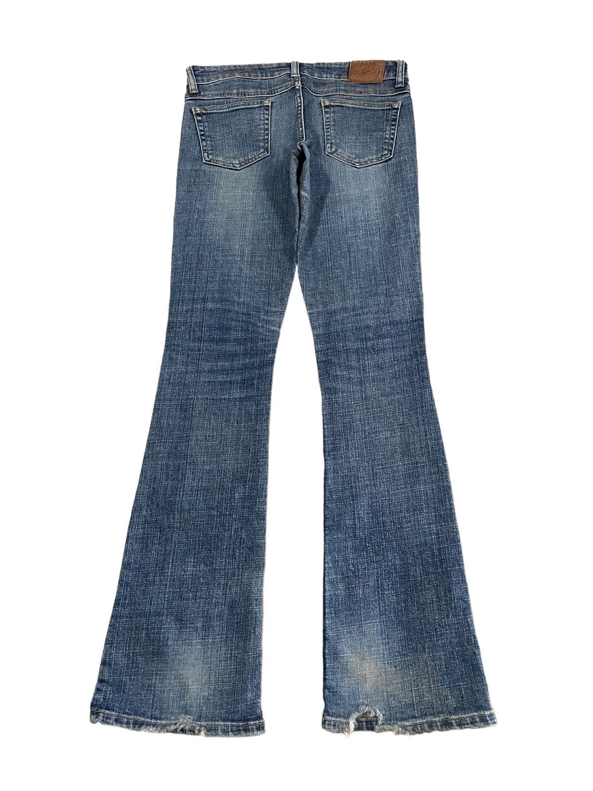 Beauty Beast Vintage Japanese Brand Denim MidWaist BlueWash Bootcut Jeans Size 29" - 7 Thumbnail