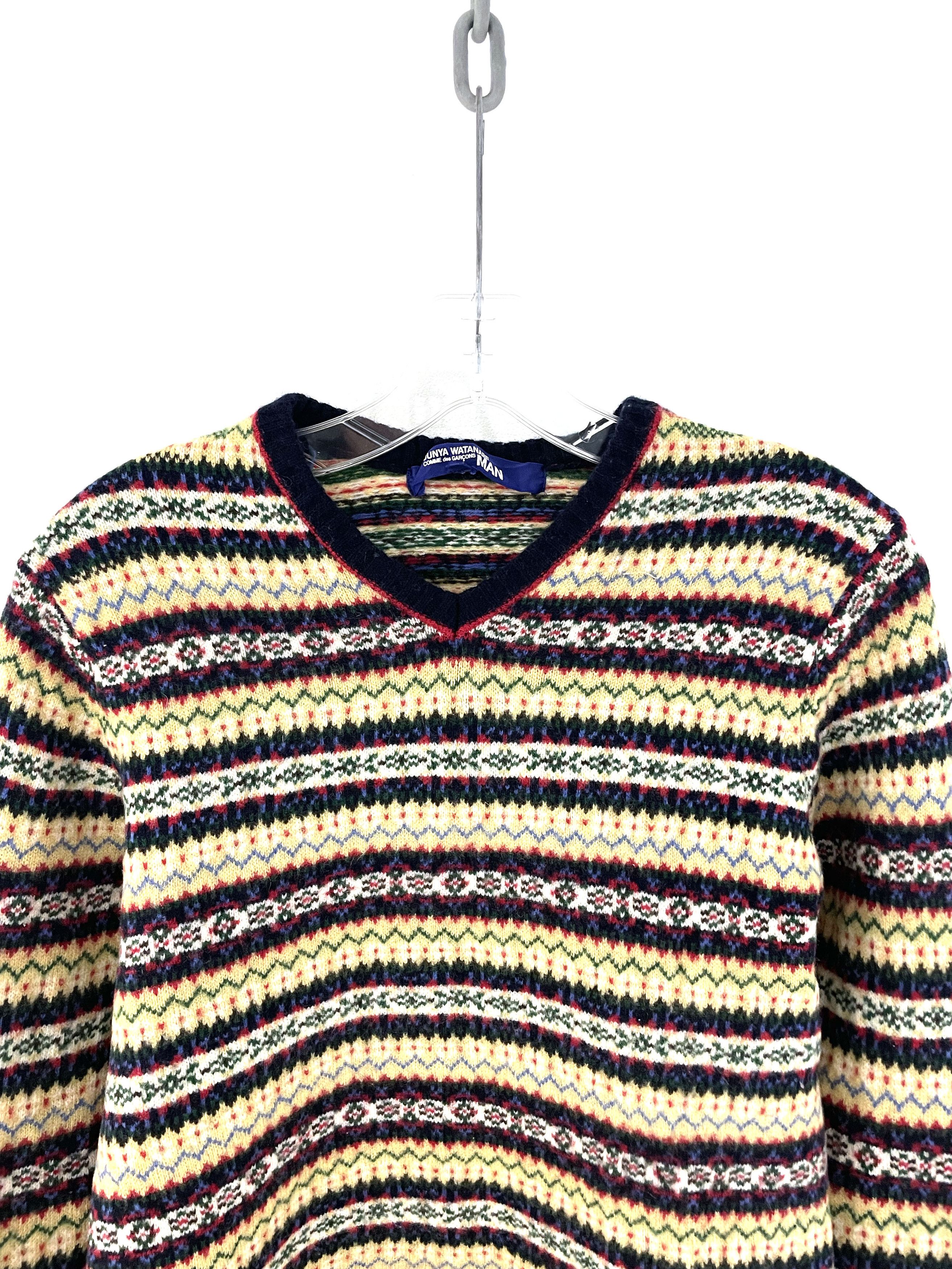 Junya Watanabe 2005 Nordic Wool Sweater Size US S / EU 44-46 / 1 - 4 Thumbnail