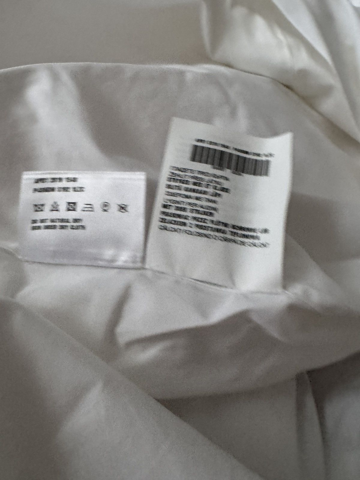 Prada Prada White front chest tucked Poplin shirt size IT40 Size S / US 4 / IT 40 - 8 Thumbnail