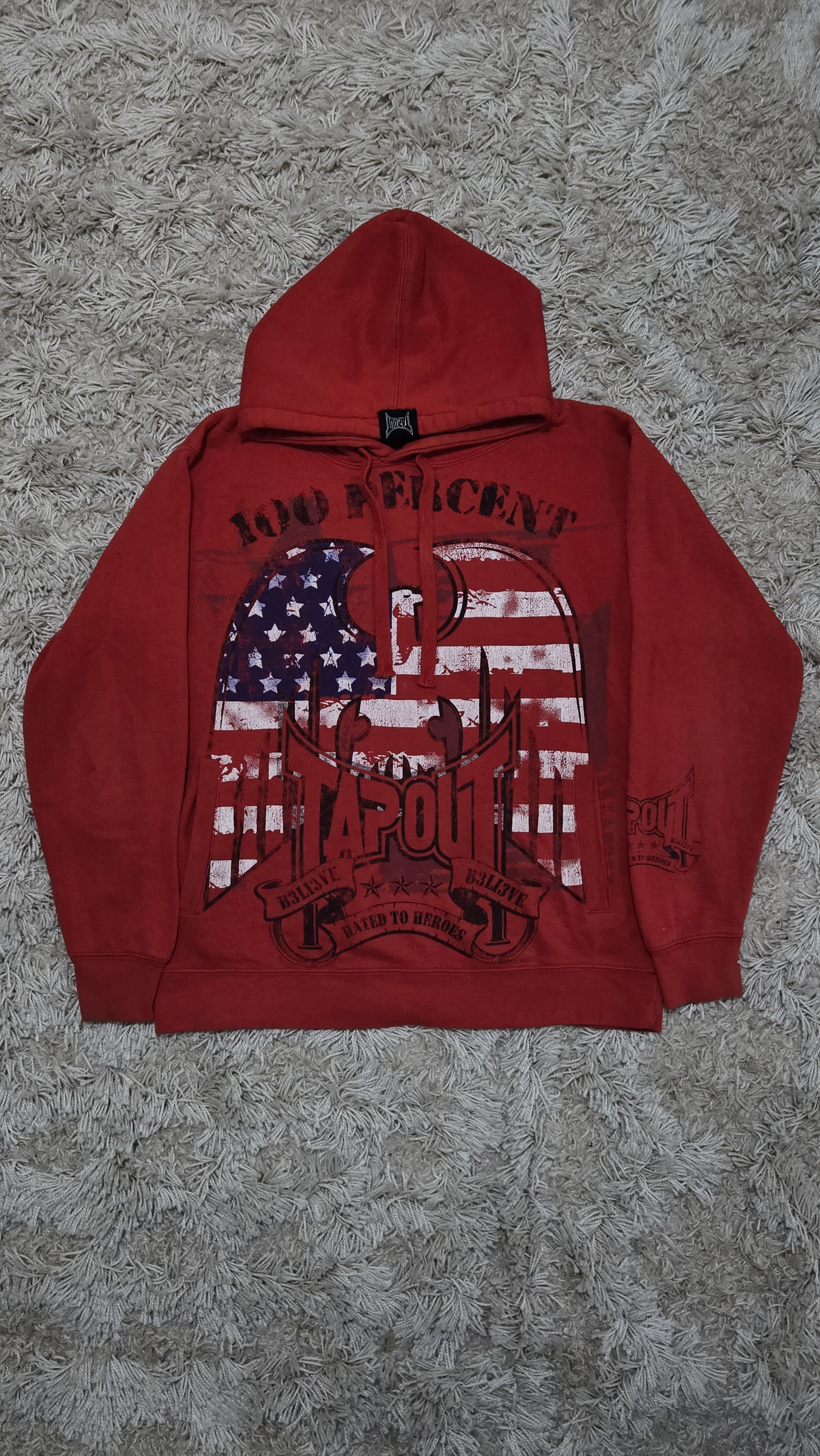Tapout Red Tapout man Hoodies In Very good Conditions Size US M / EU 48-50 / 2 - 1 Thumbnail