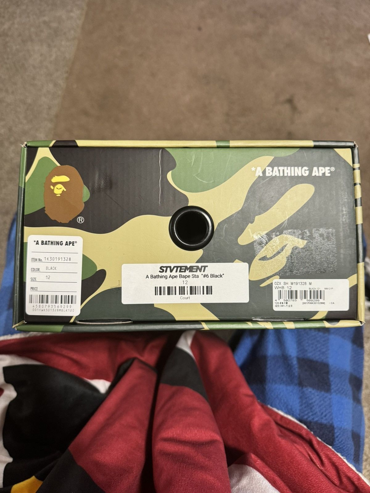 Bape BAPESTA #6 Size US 12 / EU 45 - 8 Thumbnail
