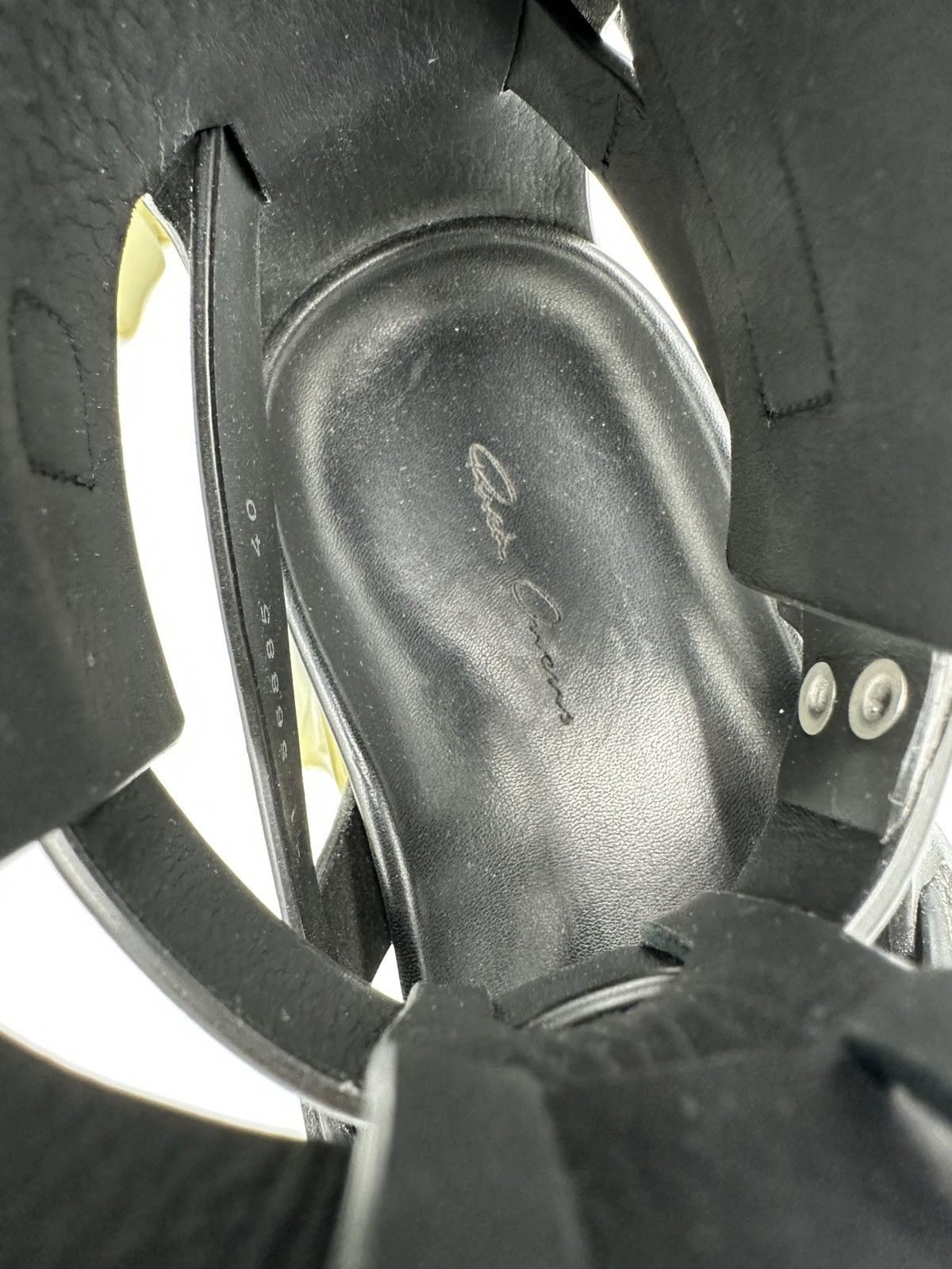 Rick Owens Drkshdw Rick Owens DRKSHDW “Gladiator” Sandals Size US 7 / EU 40 - 9 Thumbnail