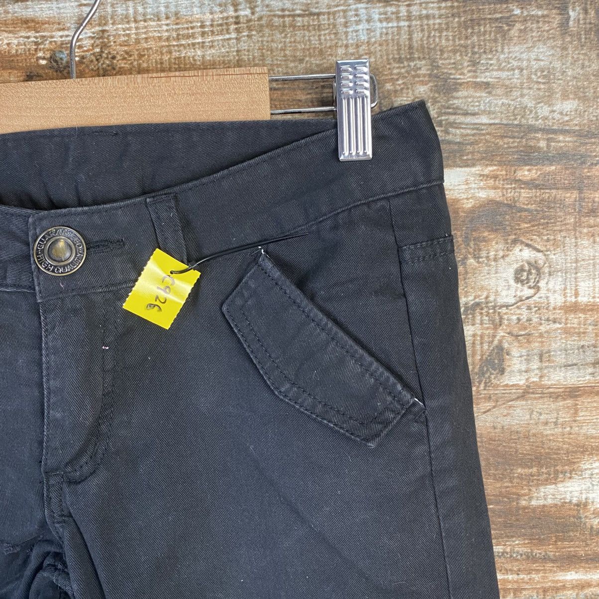 Japanese Brand DL Grazie Black Cargo Multipocket Pants #C926 Size US 26 / EU 42 - 8 Thumbnail